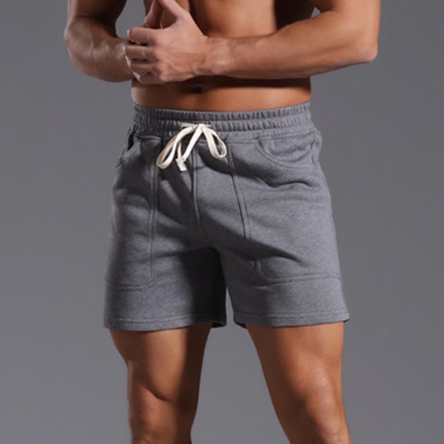 Slim-fit athletic sweat pants