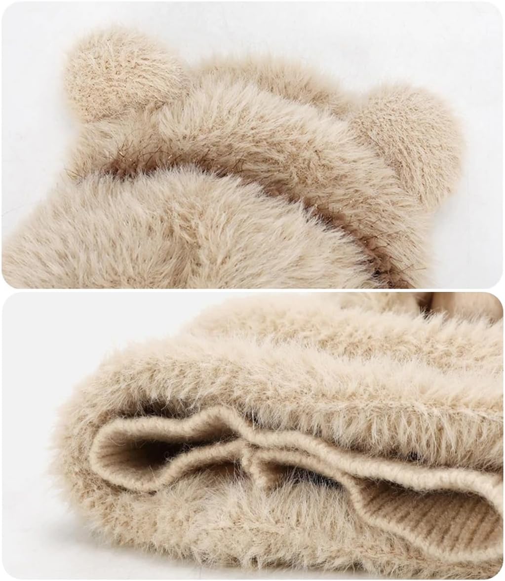 ECYC Kids Winter Hat with Neck Warmer