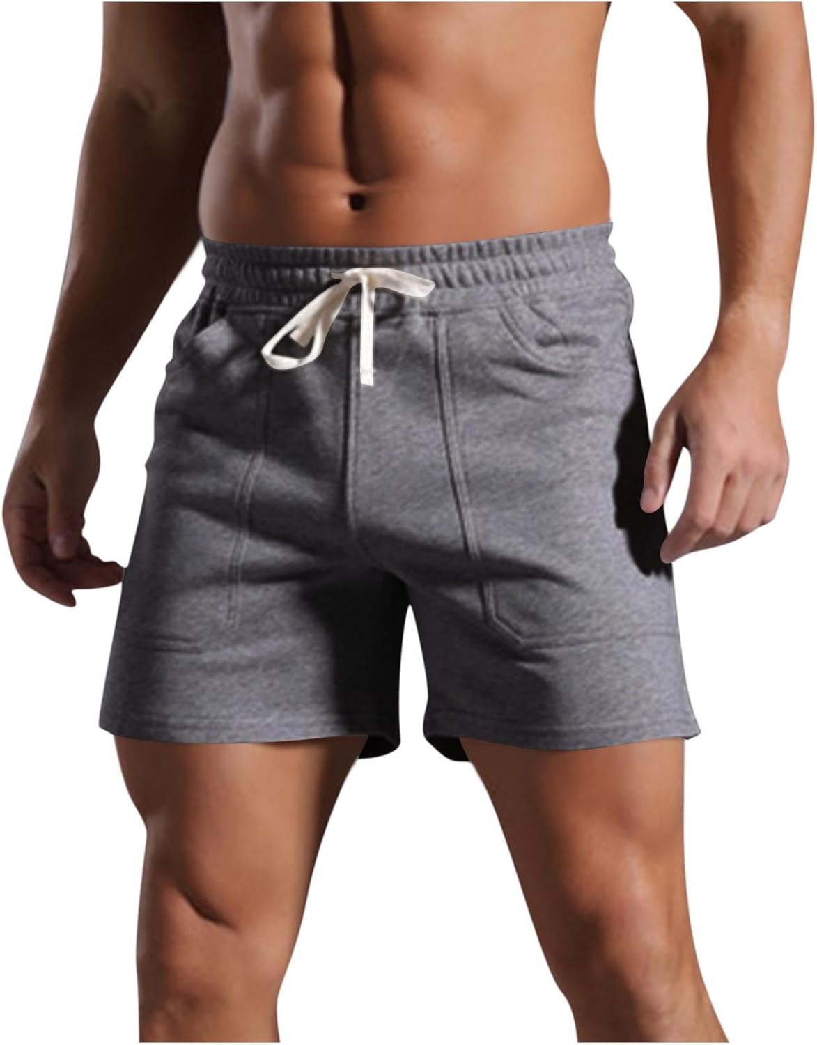 Slim-fit athletic sweat pants
