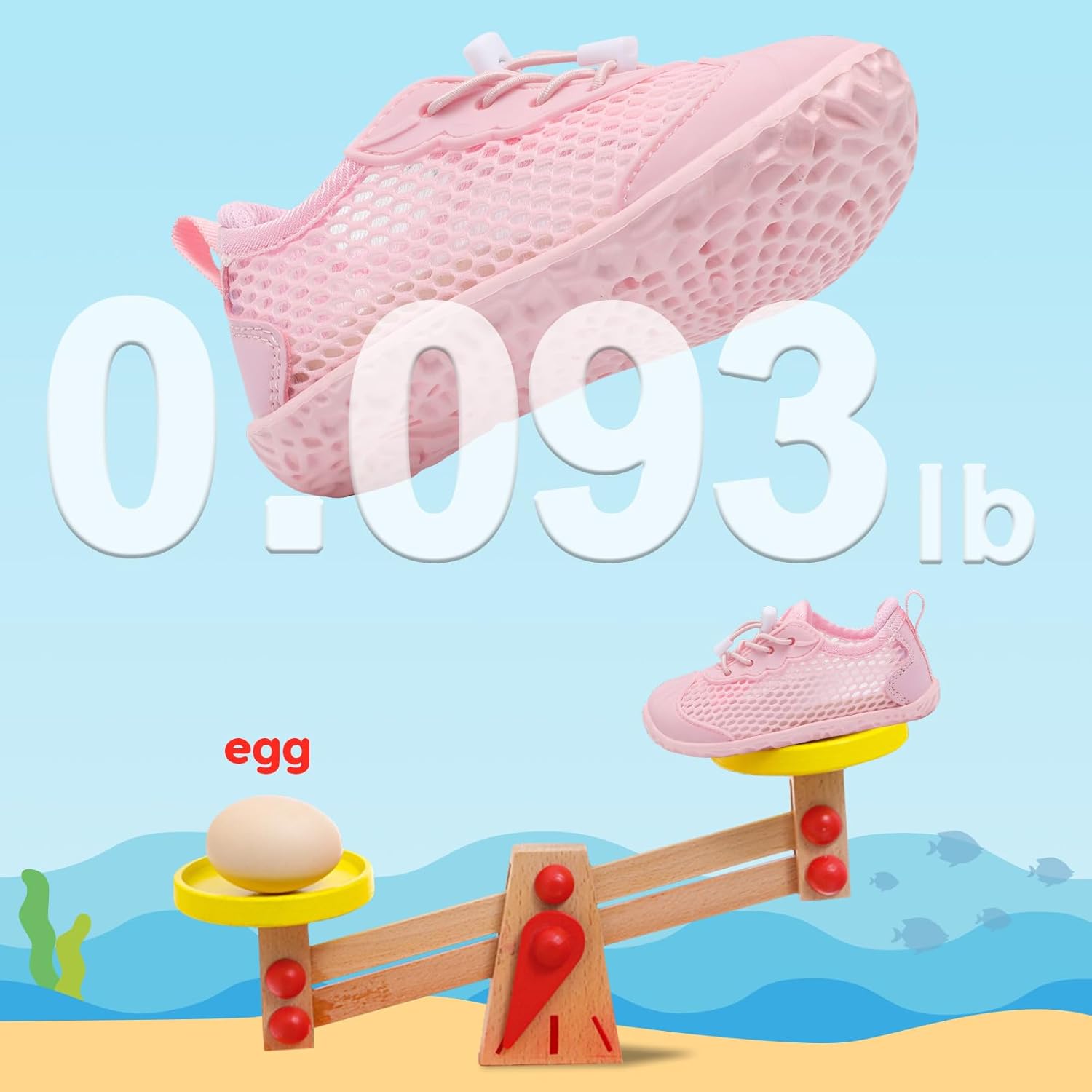 Barney Run Toddler Water Shoes Perfect for Swimming Fun