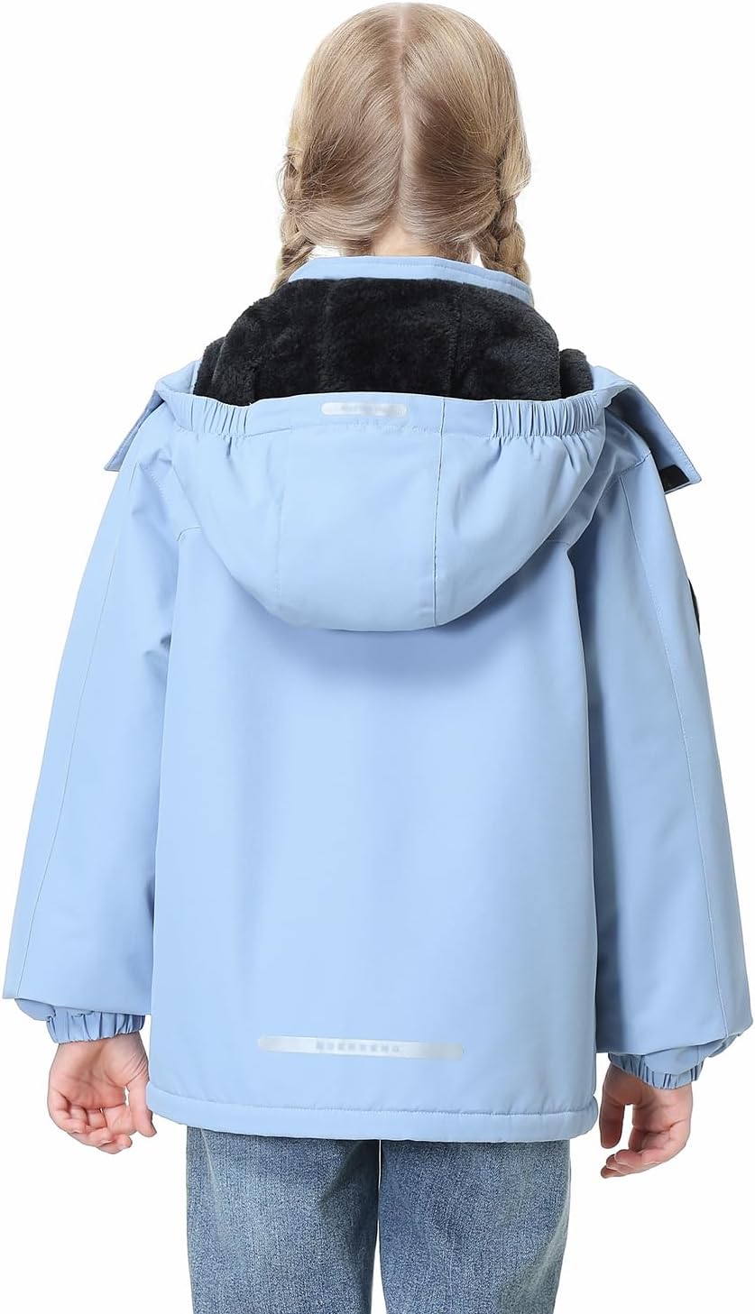 Waterproof Ski Jacket for Kids Boys Girls Winter Sports
