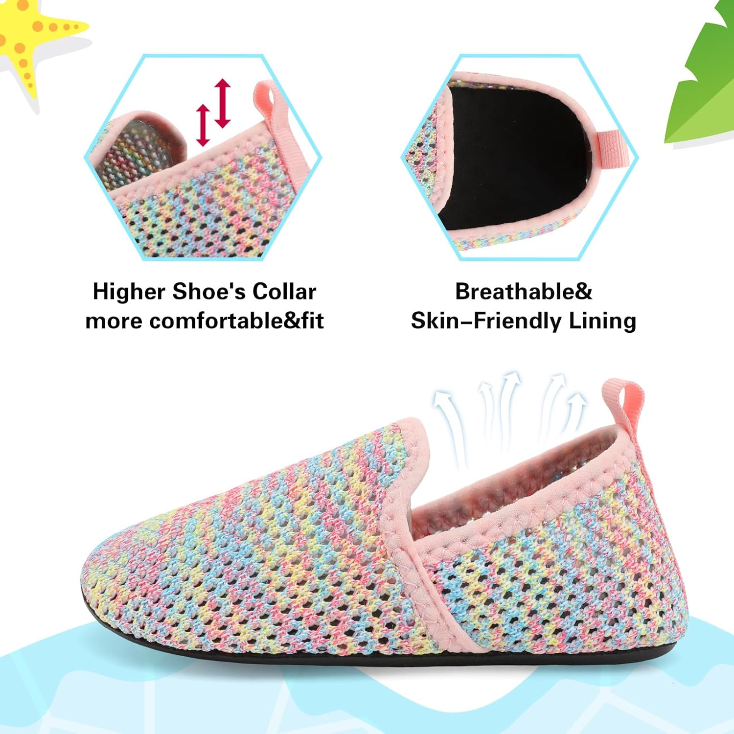 Centipede Demon Toddler Water Shoes Quick Dry Non-Slip