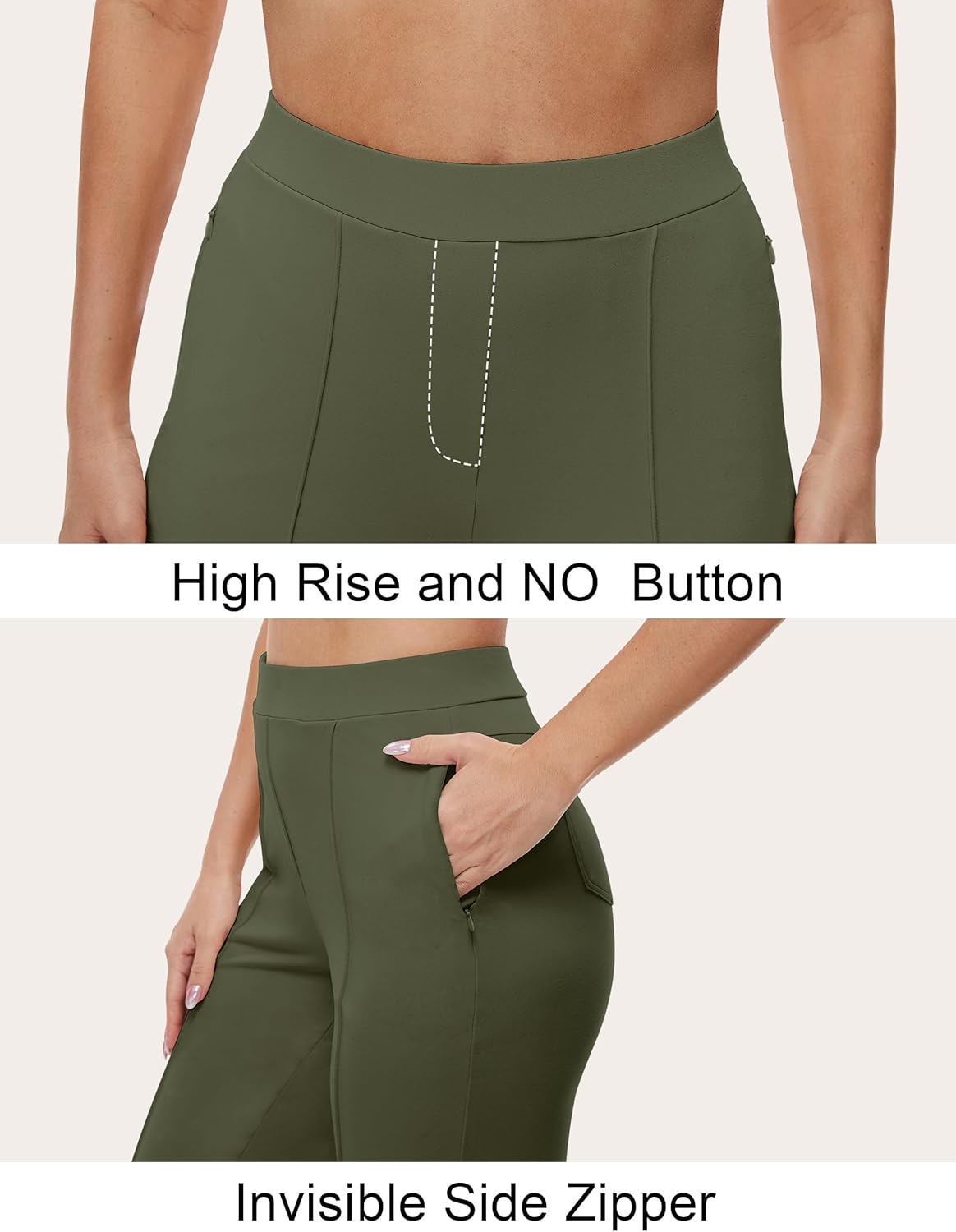 27-31 Wide-Leg Yoga Pants for Women