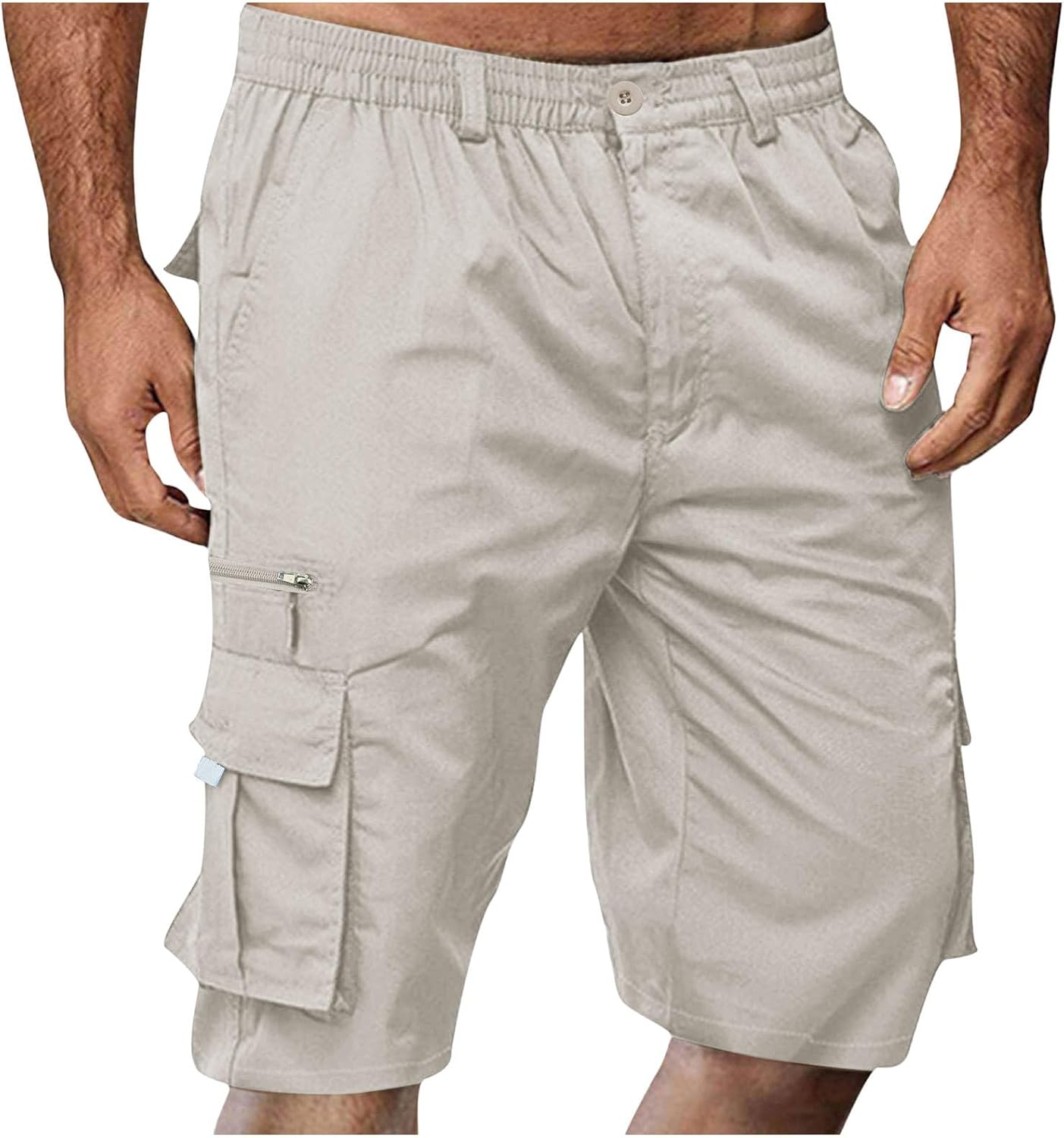 Mens Cargo Shorts Multi-Pockets Outdoor Essentials