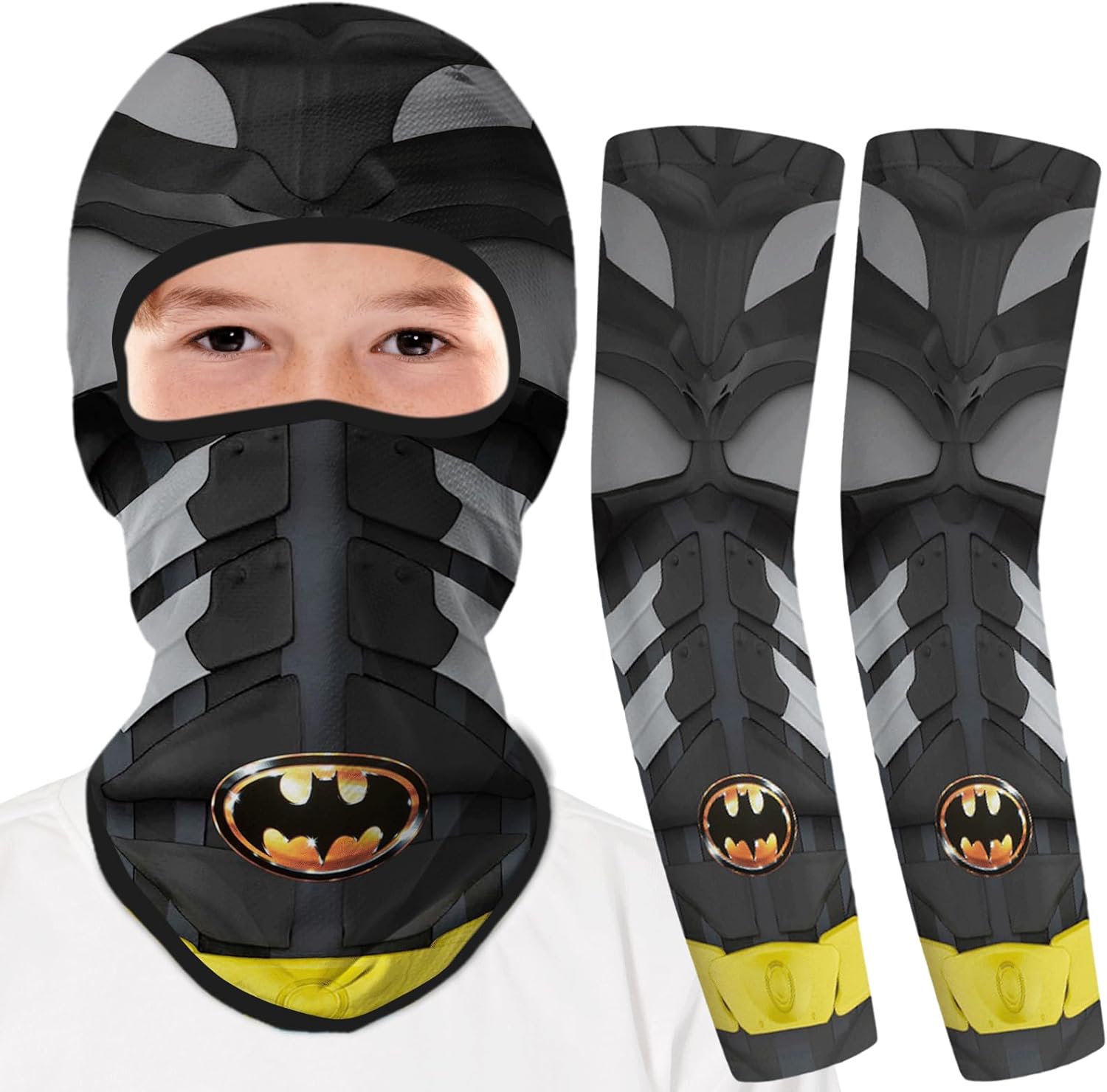 Red Plume Kids UV Mask Sleeve Set SPF 50