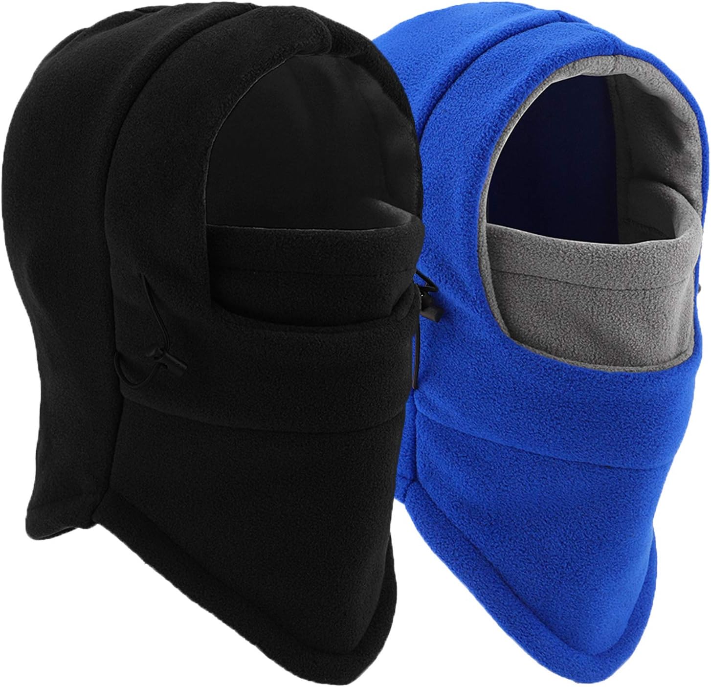 HIG Balaclava Ski Mask 2 Pcs - Windproof Fleece