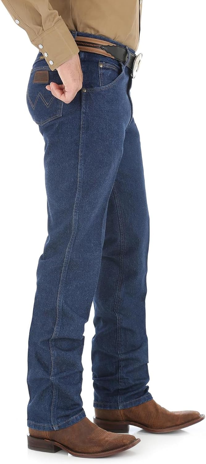 Wrangler Mens Premium Performance Cowboy Cut Regular Fit Jeans