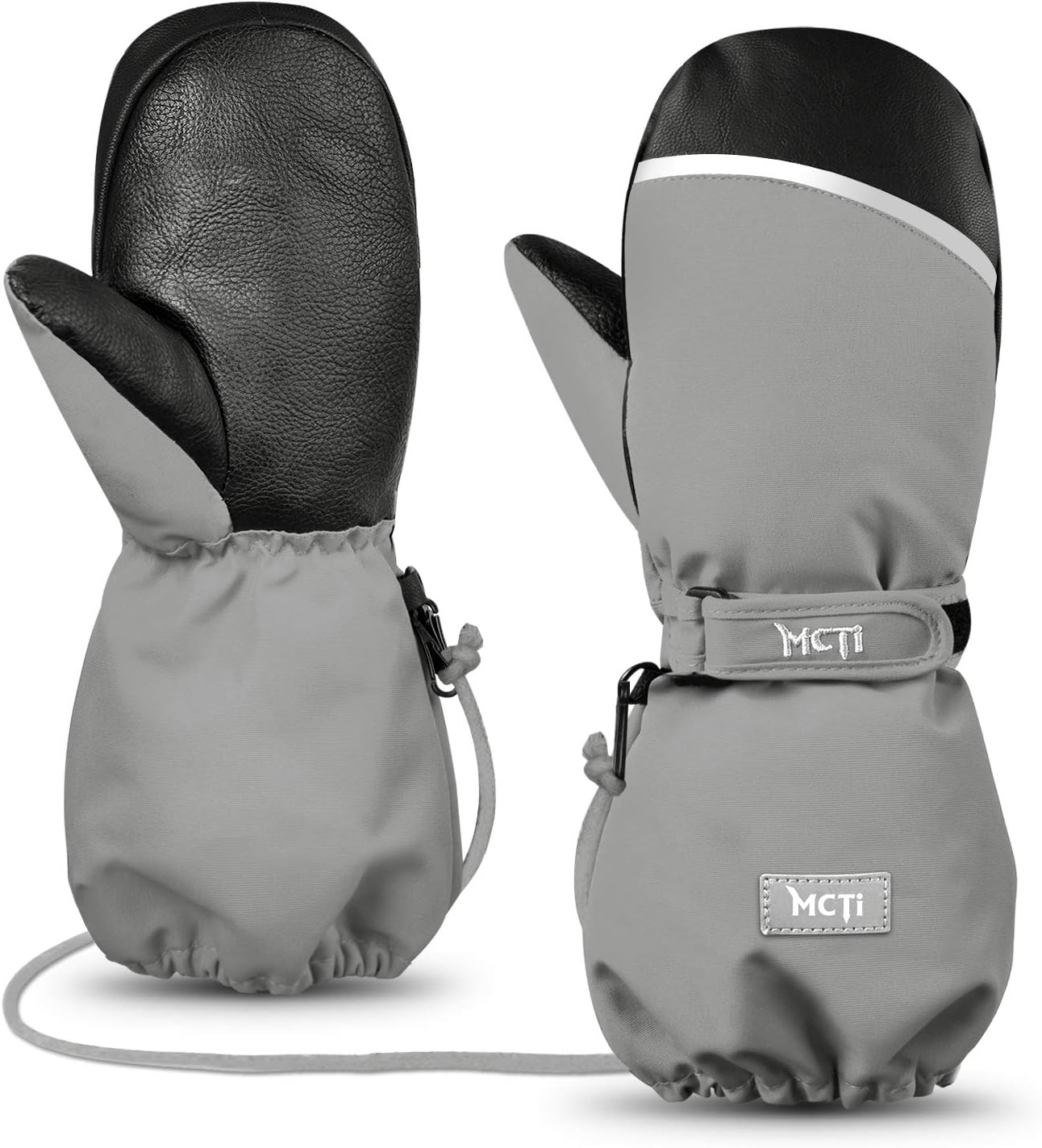 MCTi Kids Mittens Waterproof winter gloves for skiing snowboarding and more
