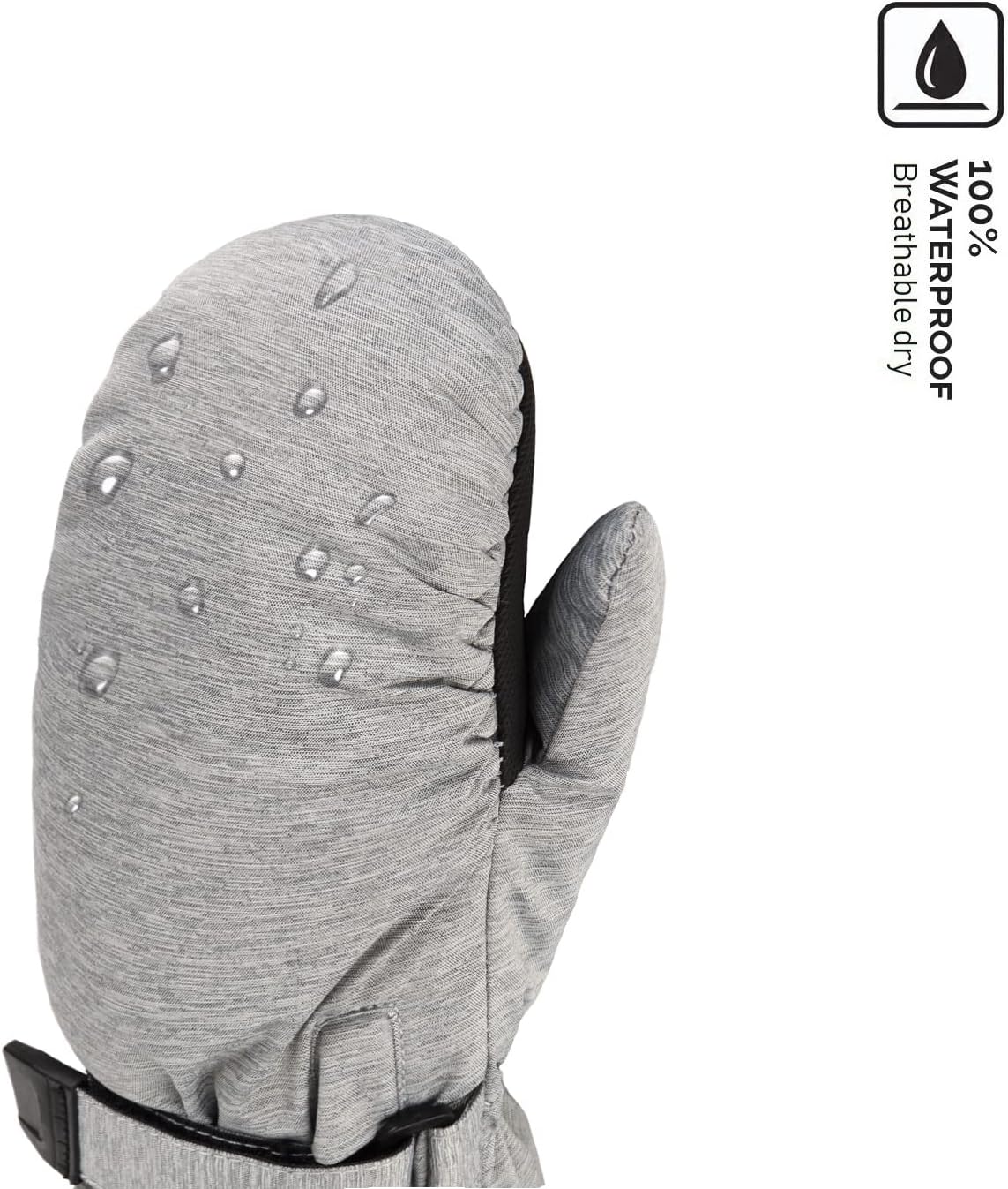 HIGHCAMP Winter Snow Ski Mitten Gloves