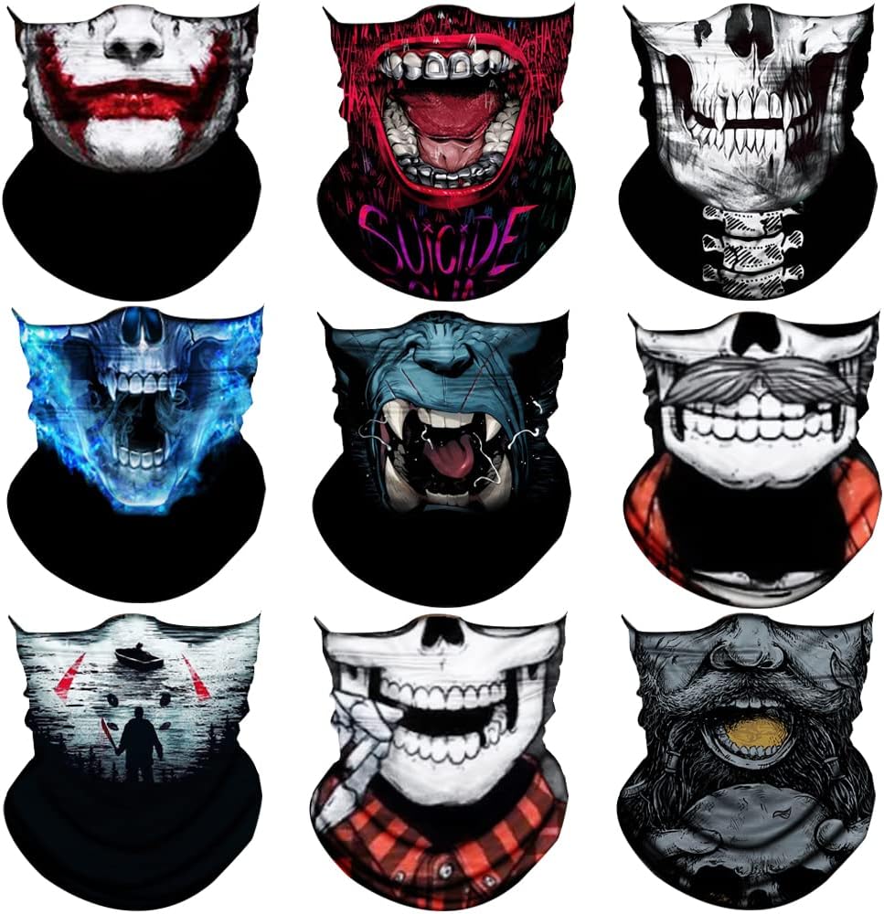 Sidasion Multi-Purpose Neck Gaiter Mask