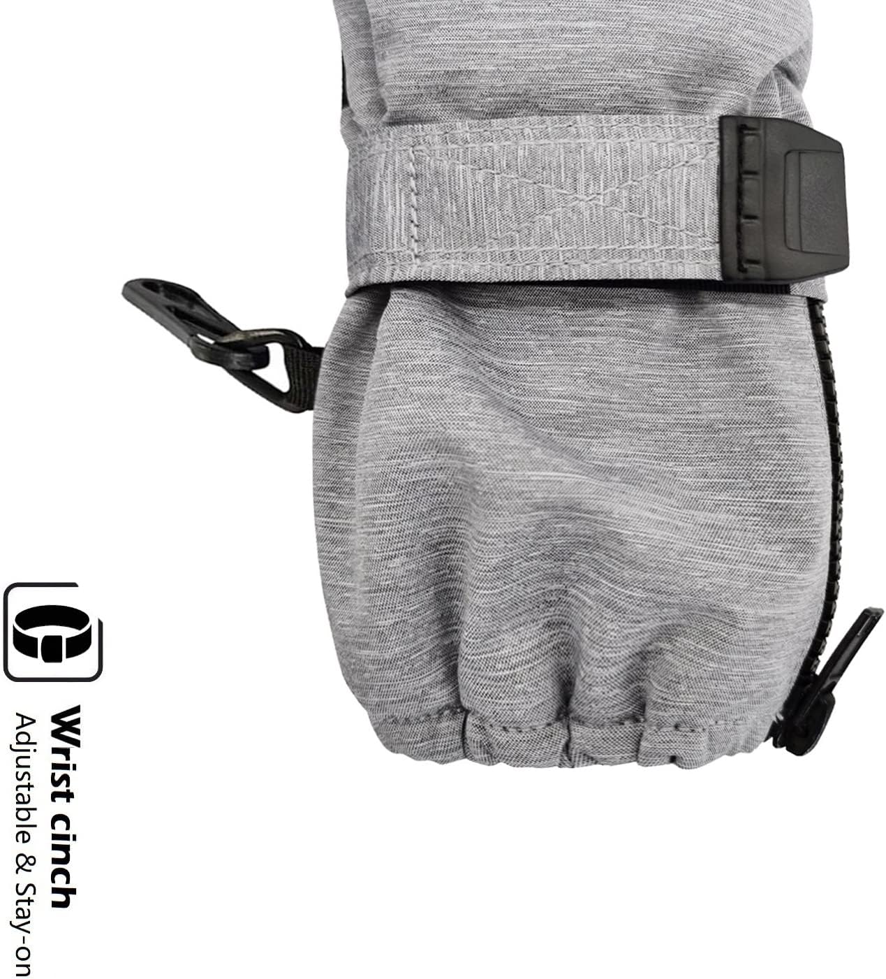 HIGHCAMP Winter Snow Ski Mitten Gloves