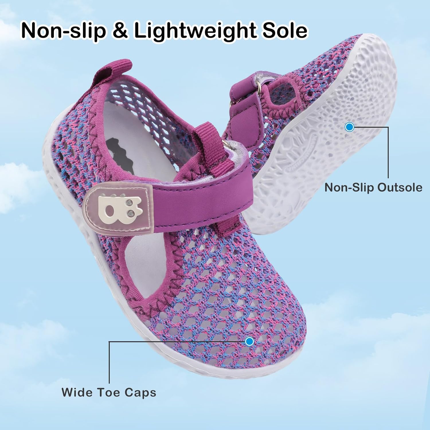 Besroad Toddler Water Shoes Boys Girls