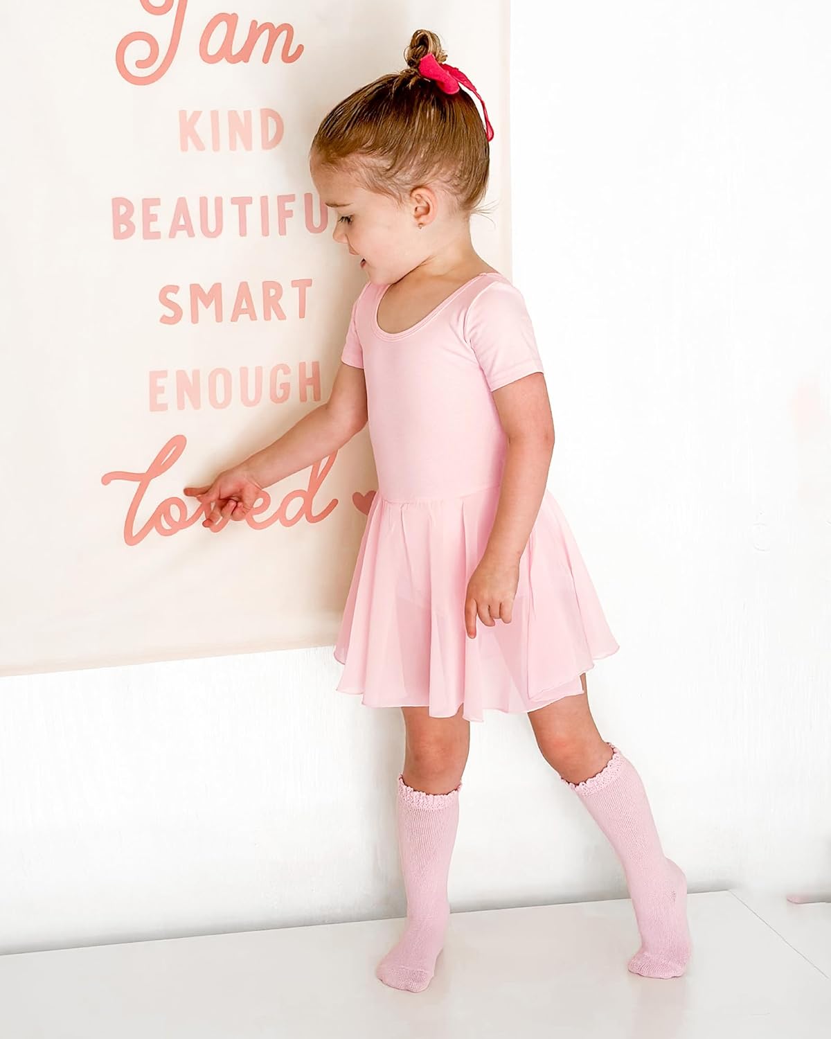 Stelle Ballet Leotard for Girls with Skirt