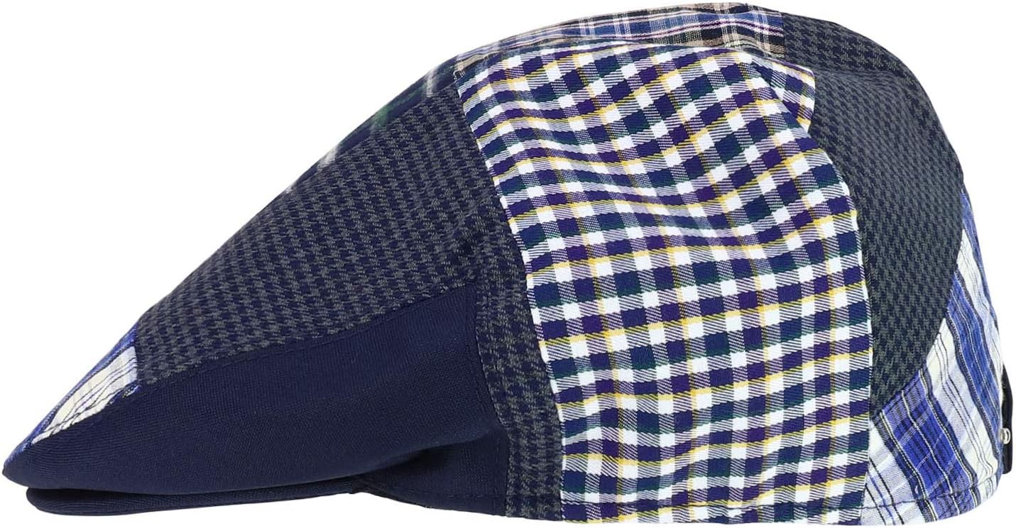Mens Stylish summer ivy cap with adjustable snap buttons