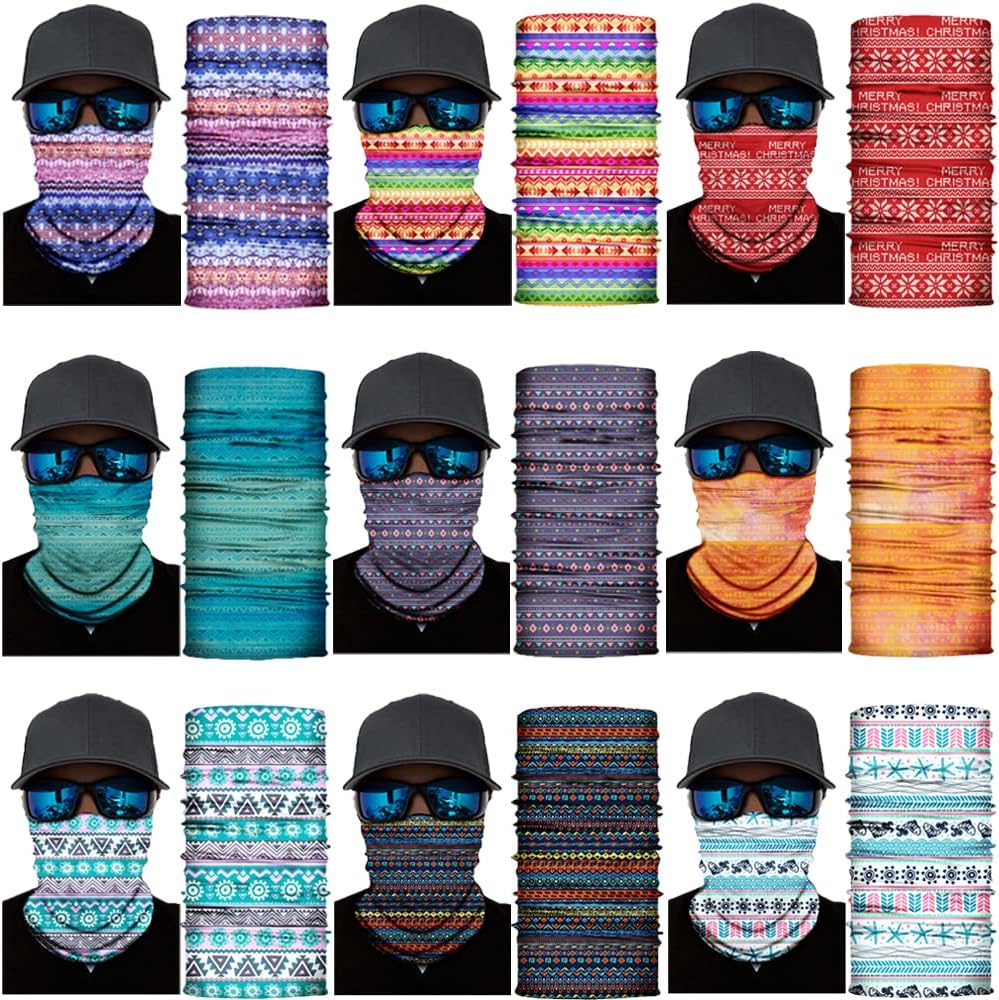 UV Protection neck gaiter Multi-Purpose Face Mask for Men