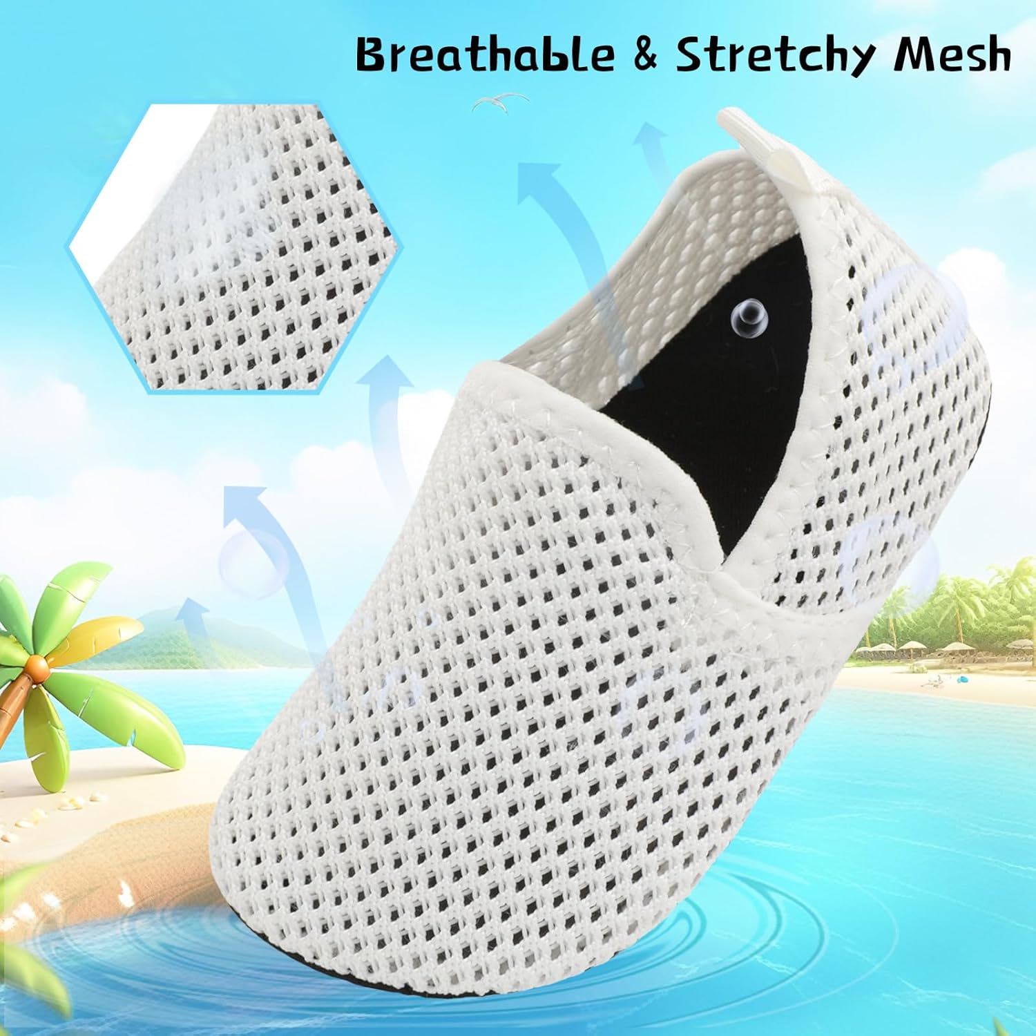 Centipede Demon Toddler Water Shoes for Girls Boys Kids