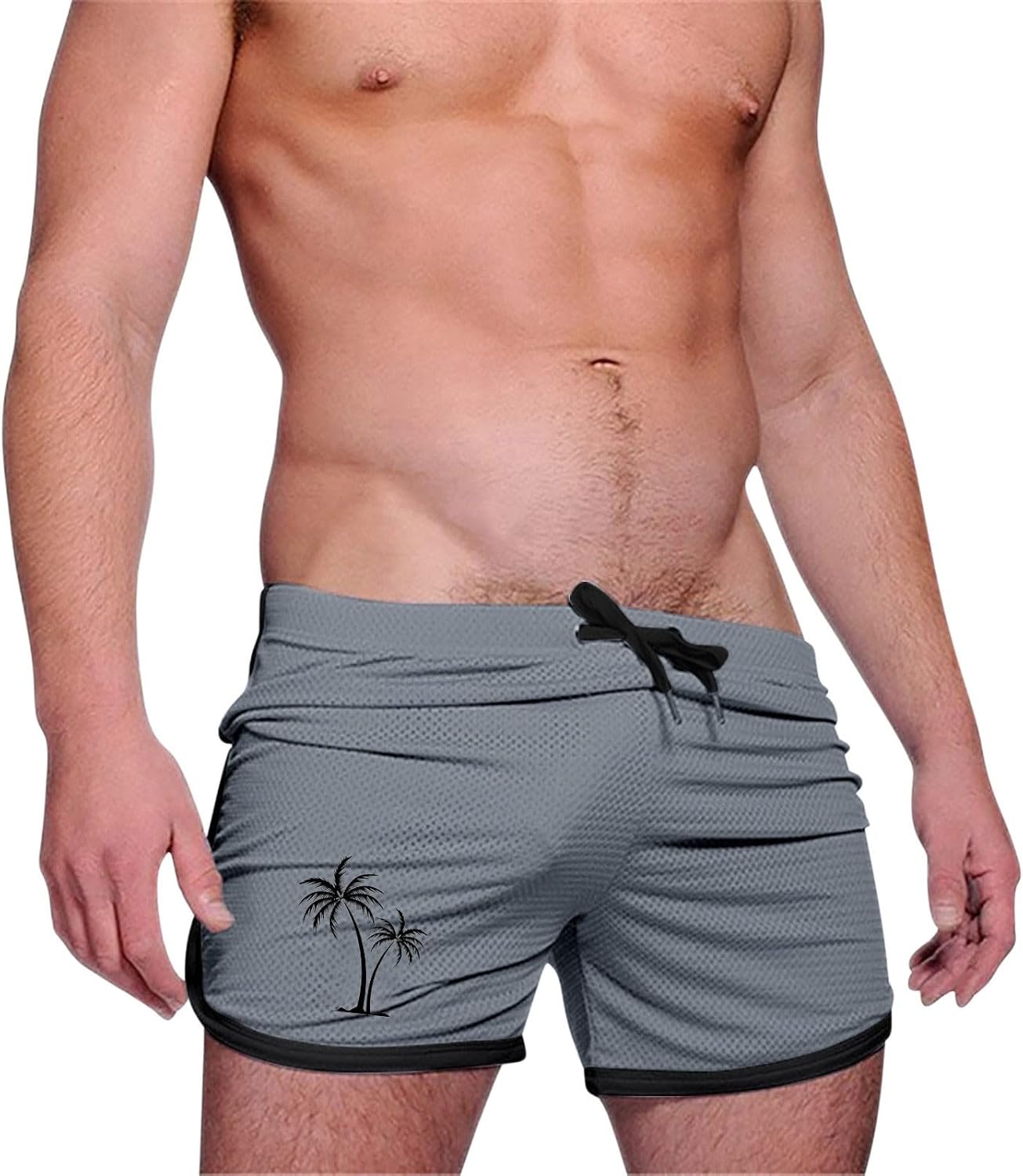 Mens Quick Dry Gym Shorts with Pockets 7 Inch Inseam