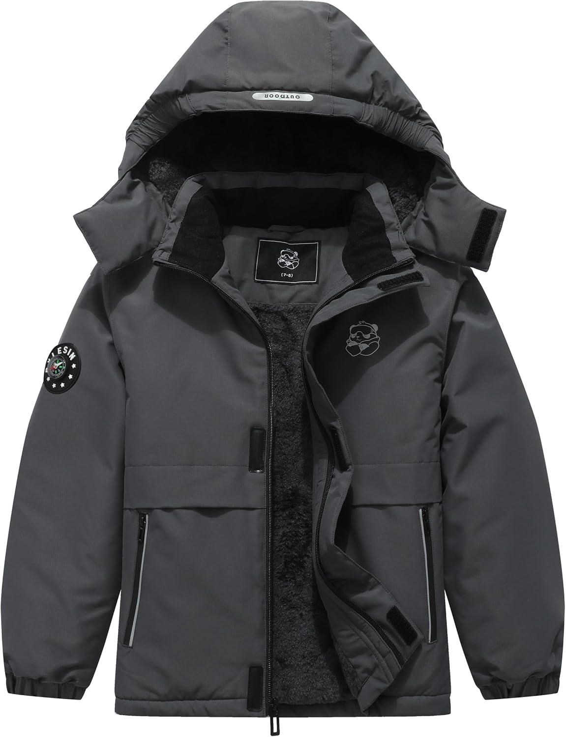 Kids Waterproof Ski Jacket for Boys