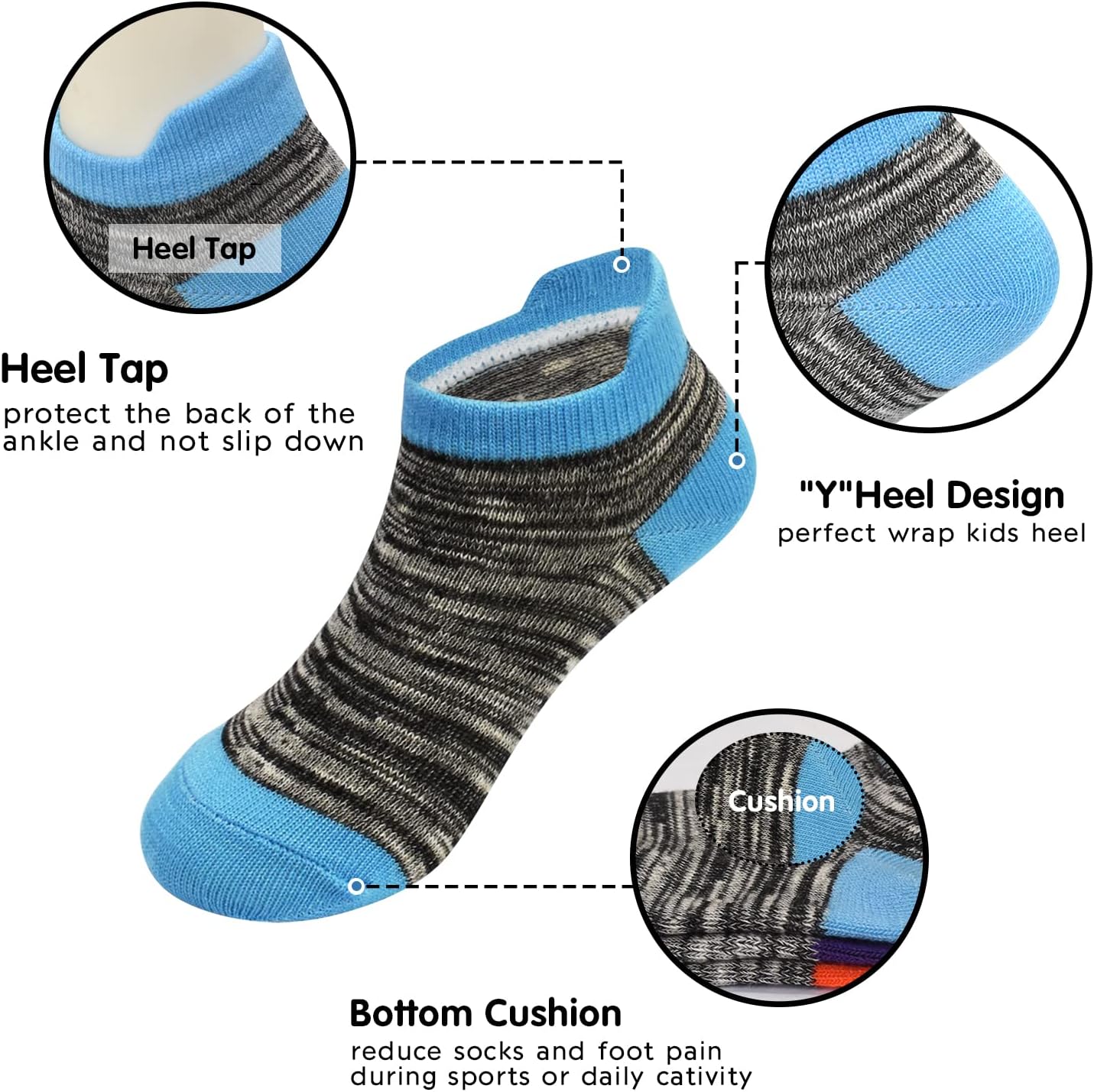 ZERULETS Kids Socks