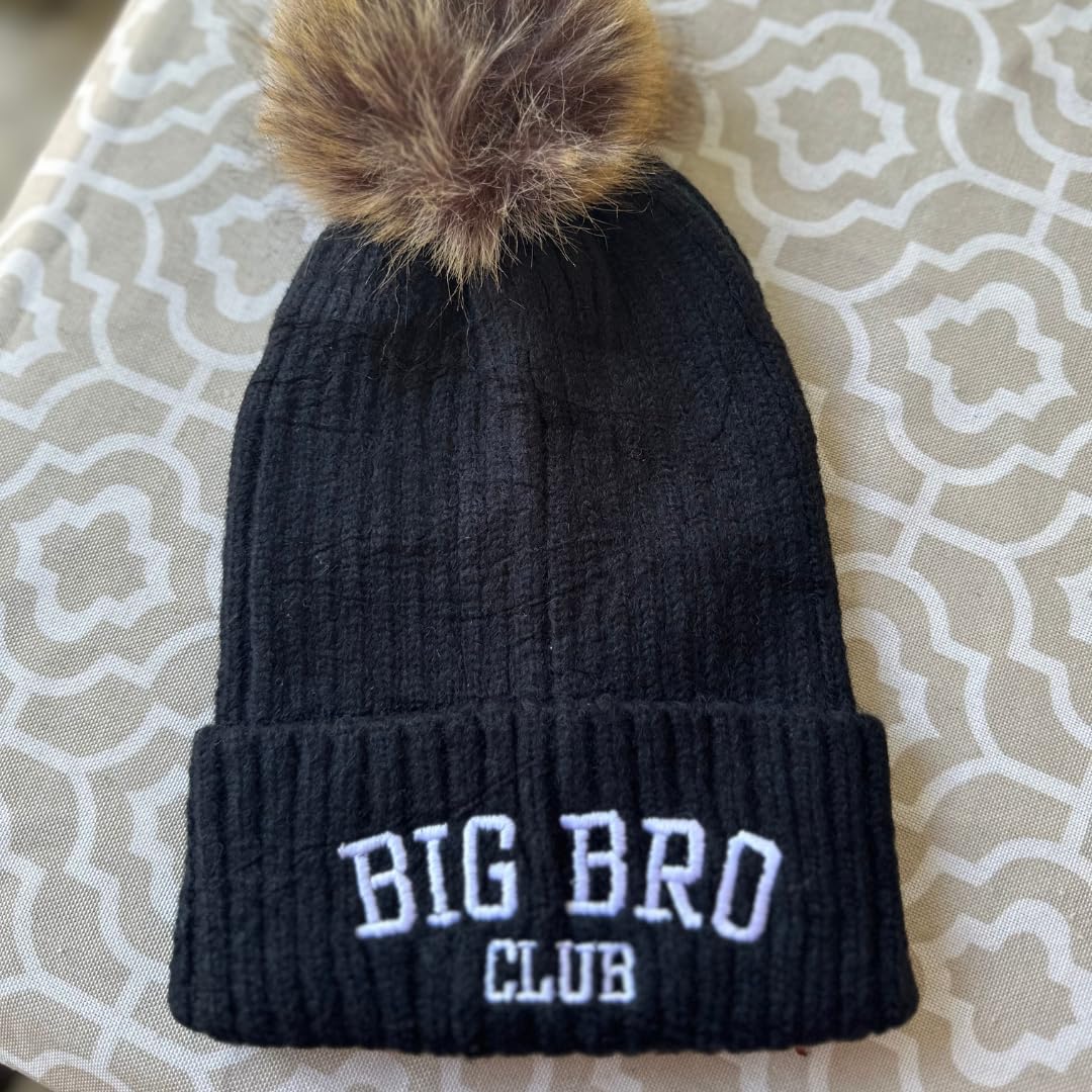 Totally Cool Winter Hat Big Brother Beanie for Little Buddies
