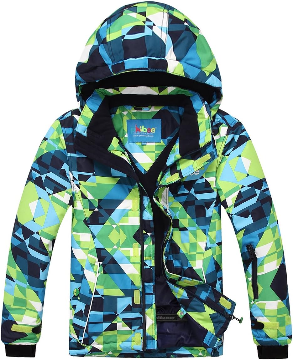 PHIBEE Big Boy Waterproof Breathable Ski Jacket