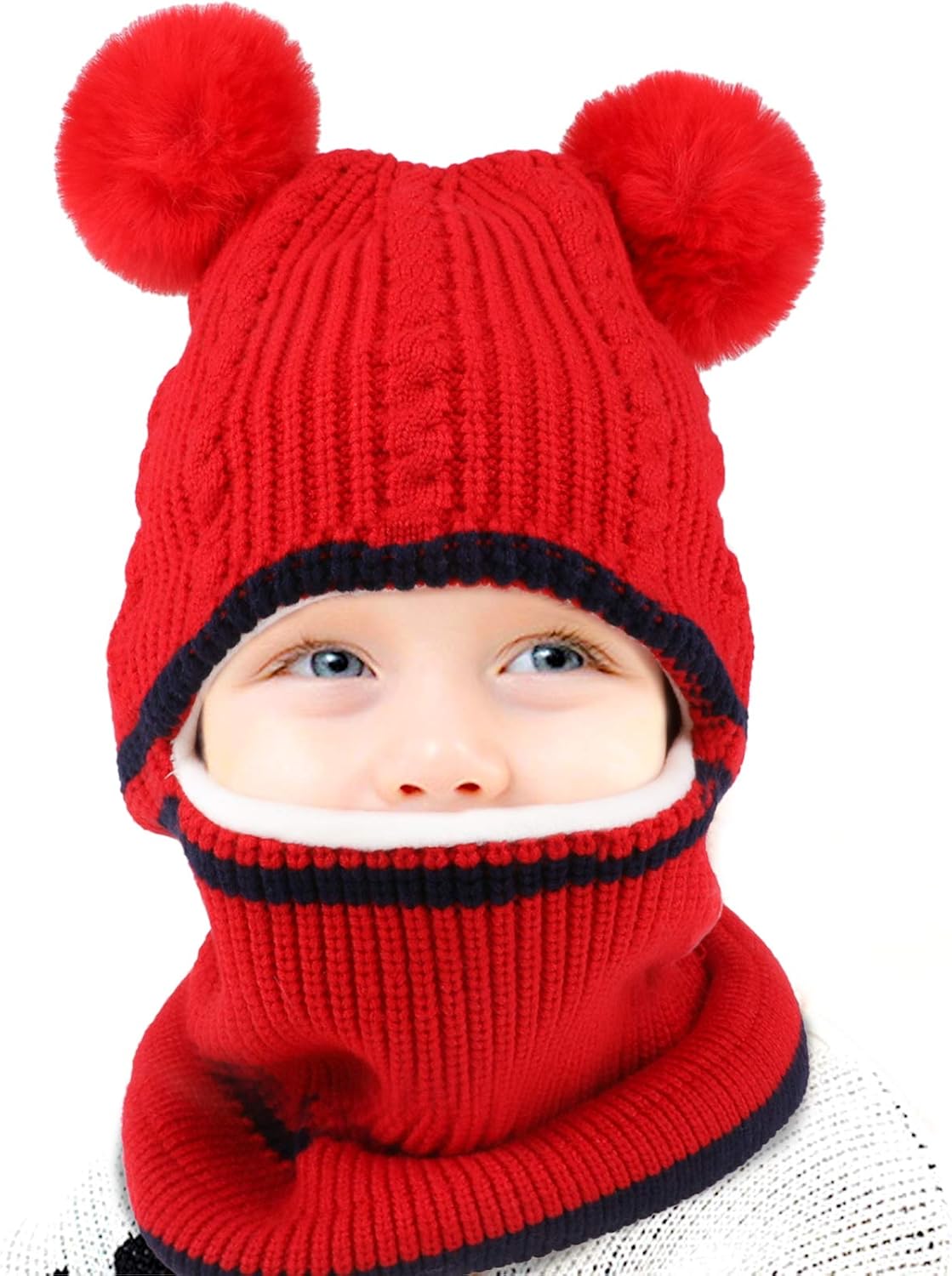 Warm Cuddly Winter Balaclava Hats for Kids