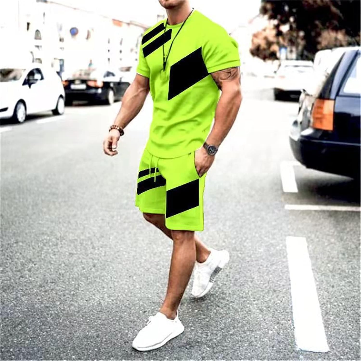 Mens Lightweight Summer Outfit Set