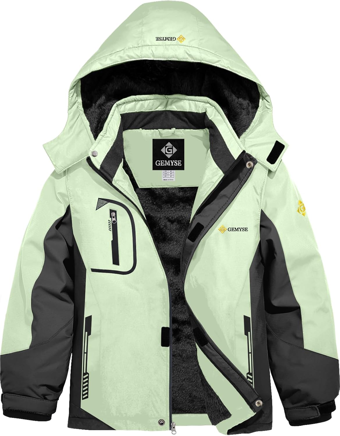 GEMYSE Boys Ski Jacket - Waterproof Windproof_monthly_specials