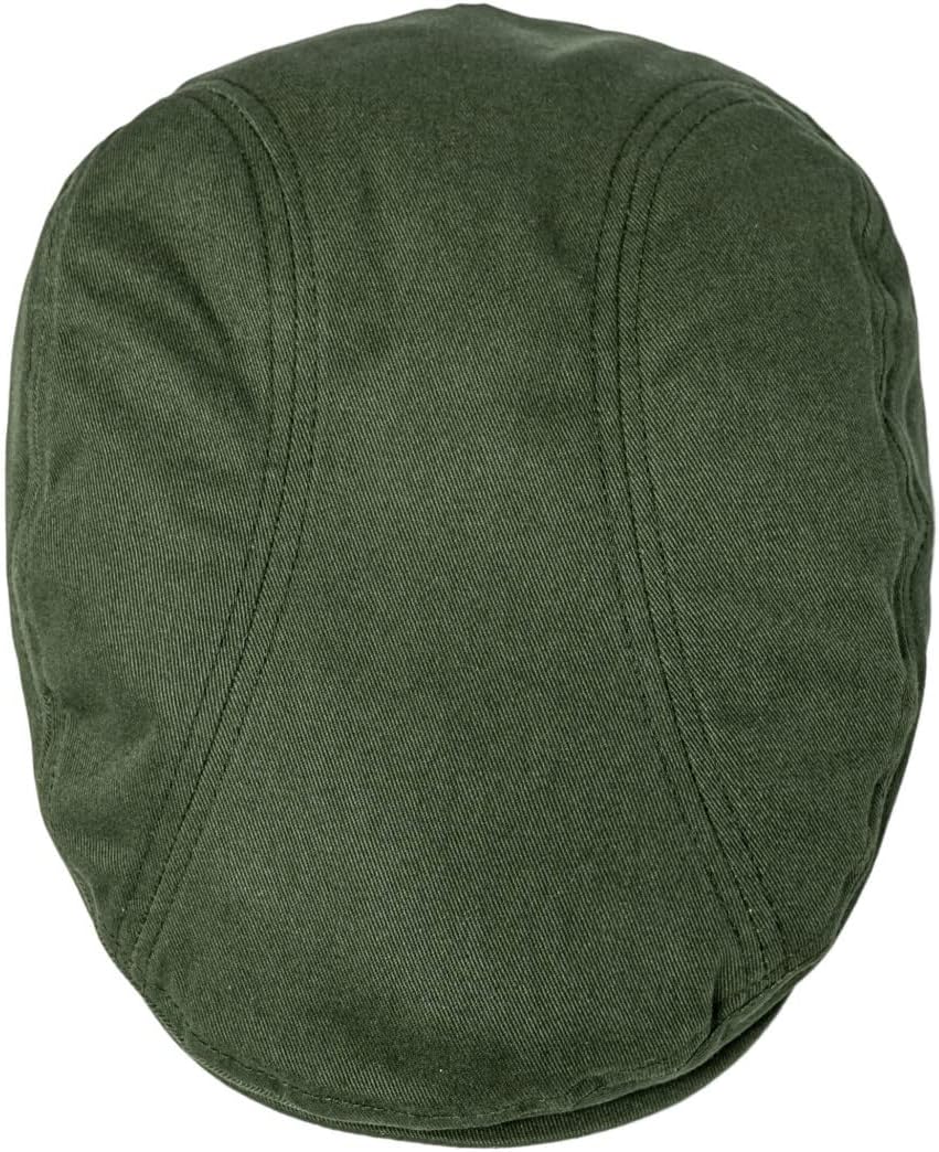 BOTVELA Flat Knit Newsboy Cap