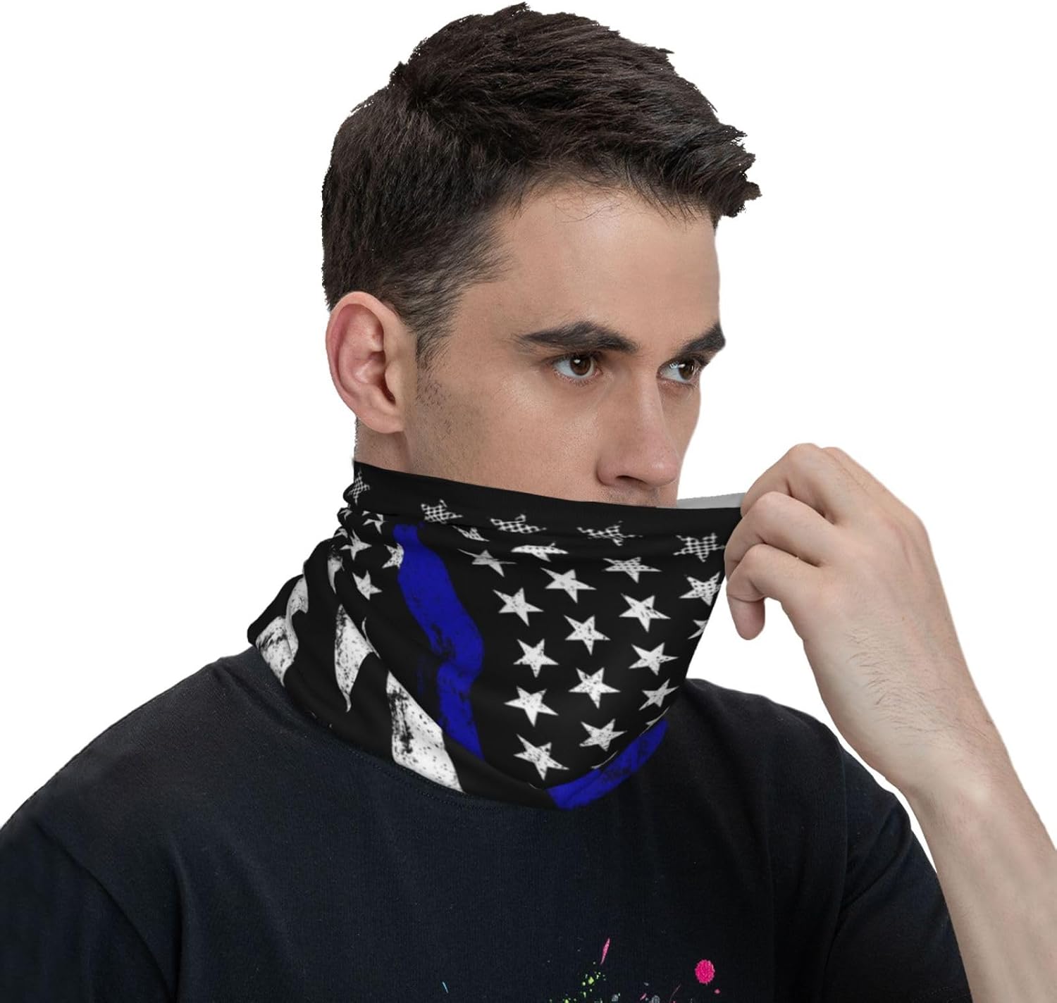 Unisex Face Cover Magic Wide Wicking Headband UPF 50 Neck Warmer