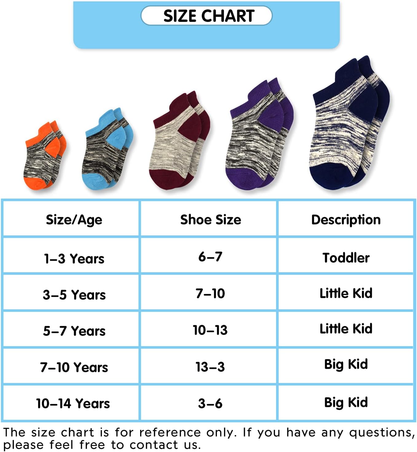 ZERULETS Kids Socks