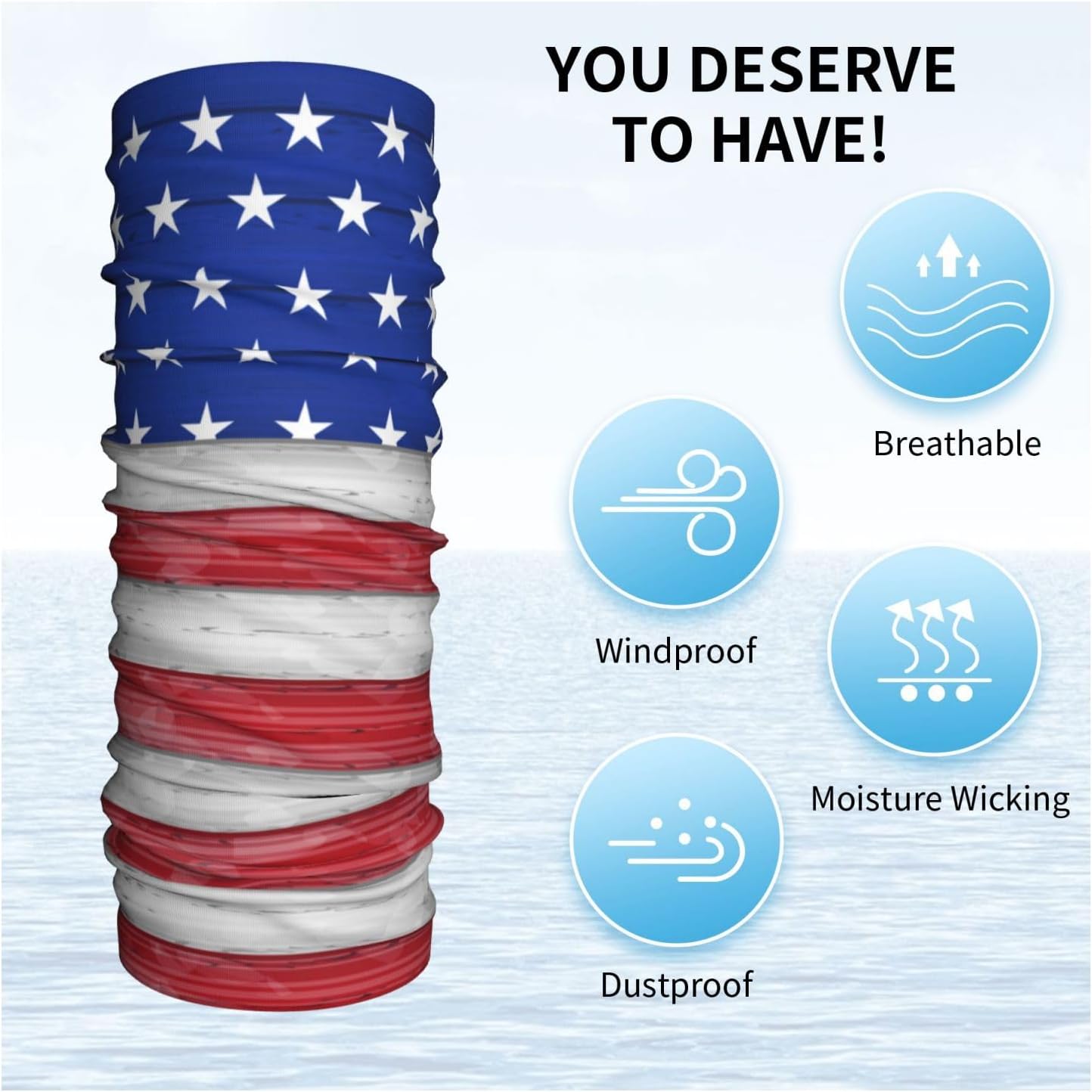 Versatile Neck Gaiter for Adults