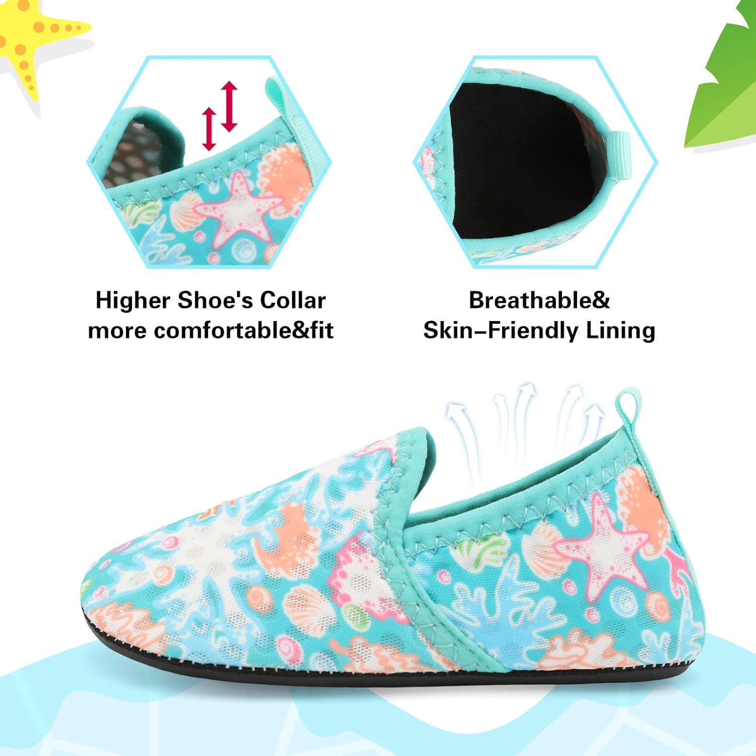 Quick Drying Anti-Slip Toddler Beach Shoes