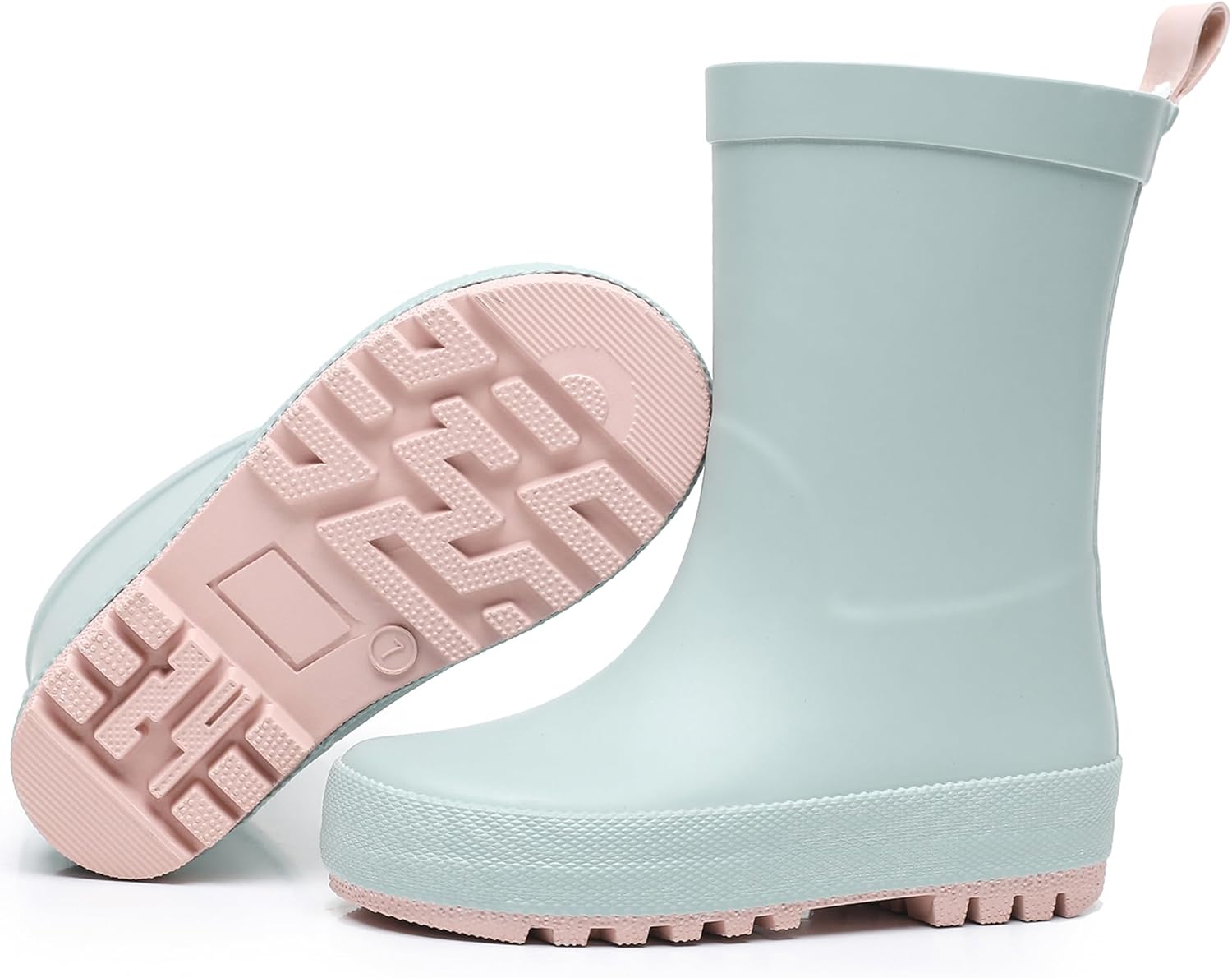Rain Boots for Kids Waterproof and Easy to Wear