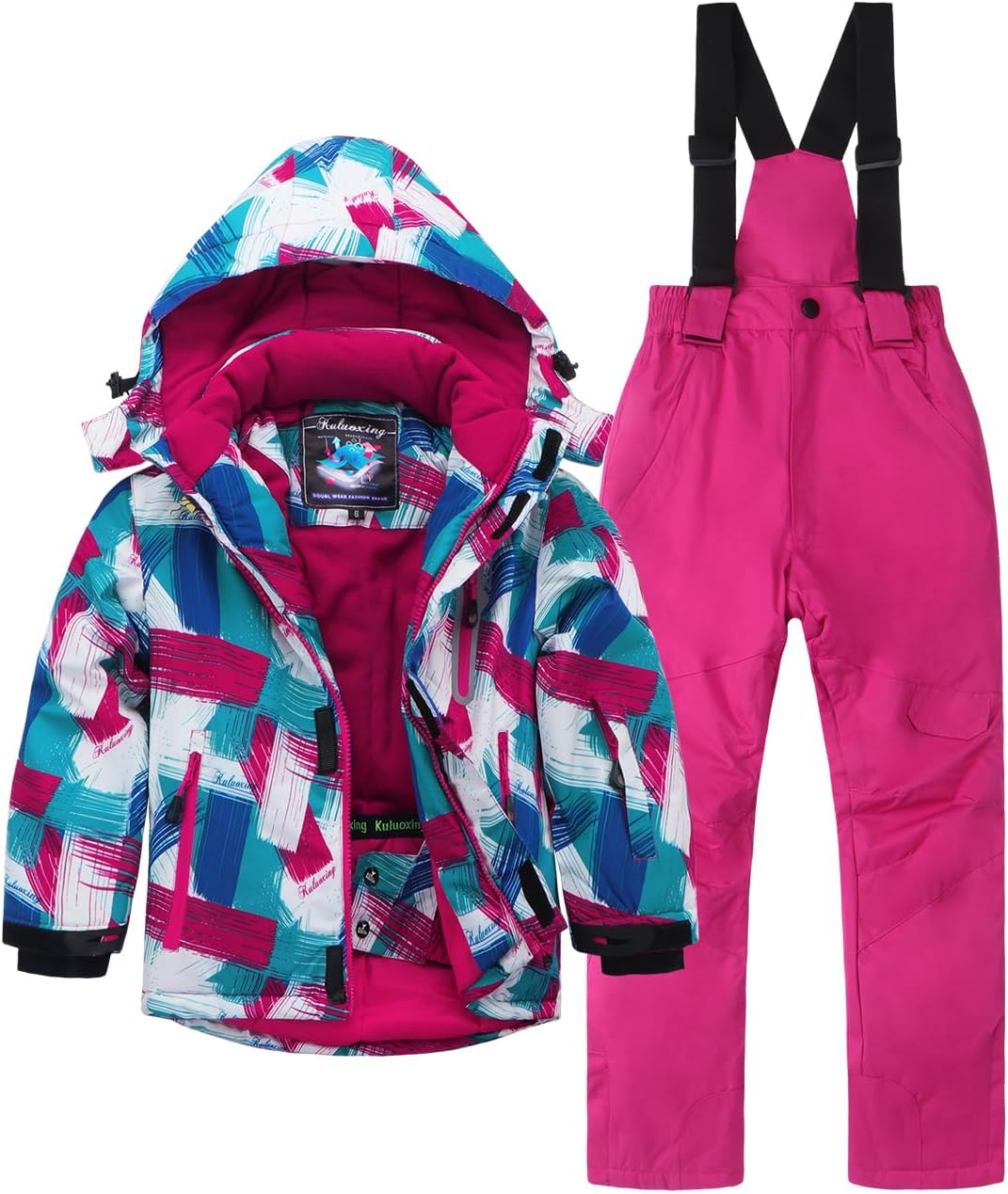 Perfect for Snow Kids Waterproof Ski Set for Girls Boys