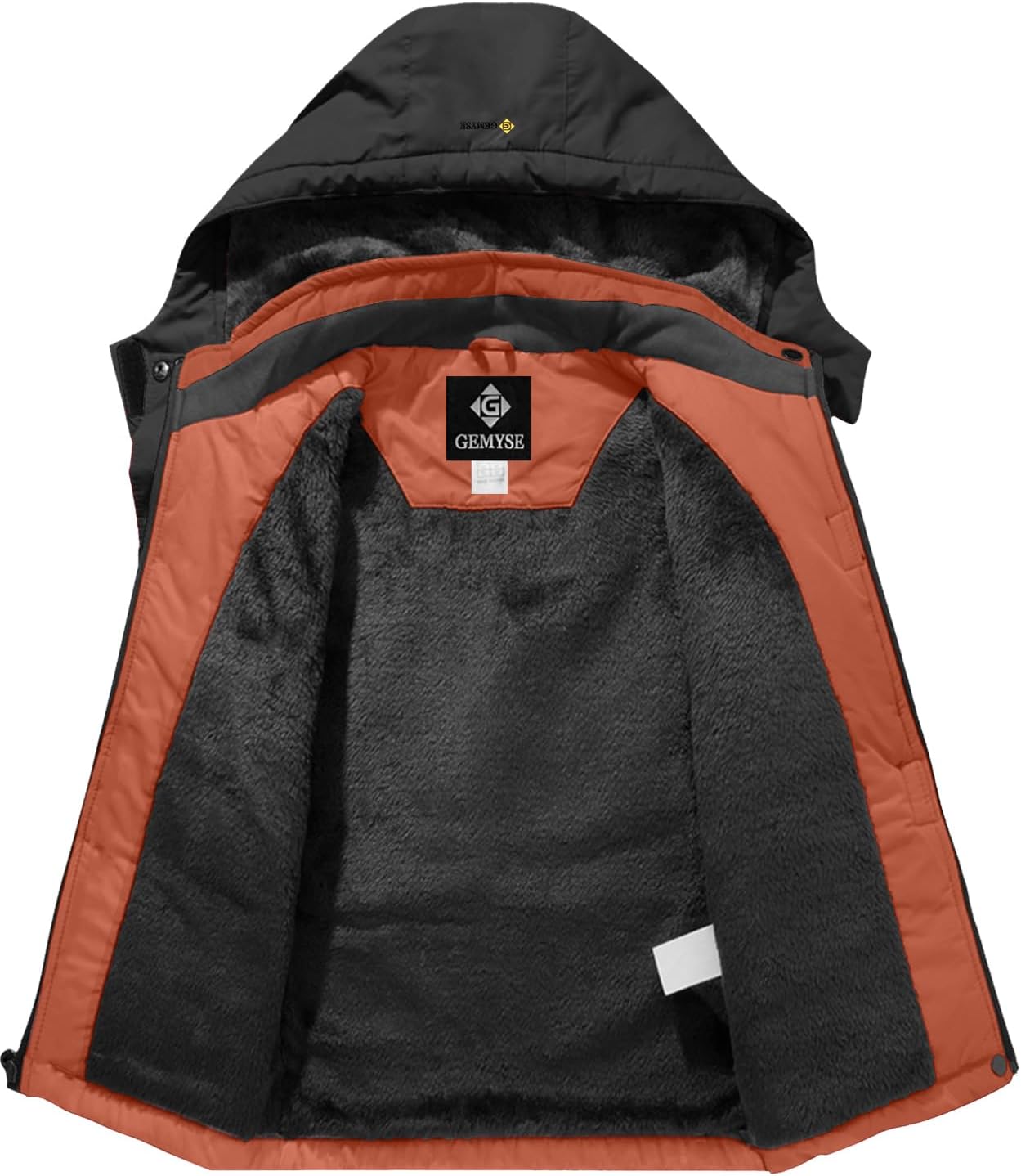 GEMYSE Boys Ski Waterproof Windproof Jacket