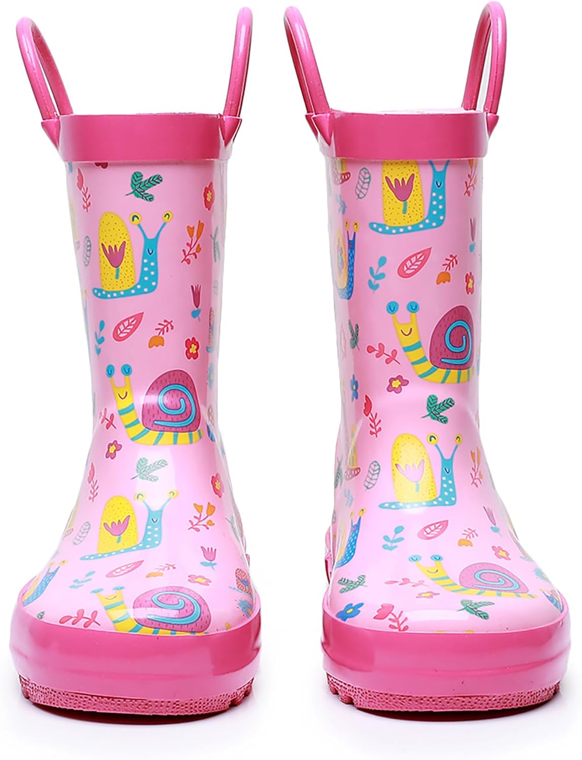 Waterproof Kids Rain Boots Fun and Easy to Wear