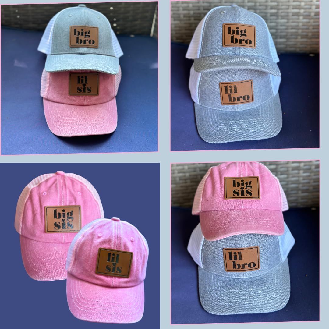 Shake and Shine Shop Sibling Snapback Hats for Boy Girl