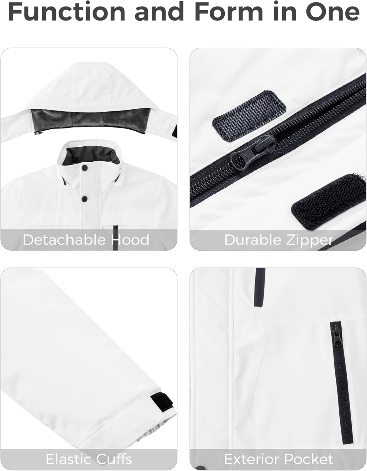 Stay Waterproof Windproof Winter Jacket for Boys