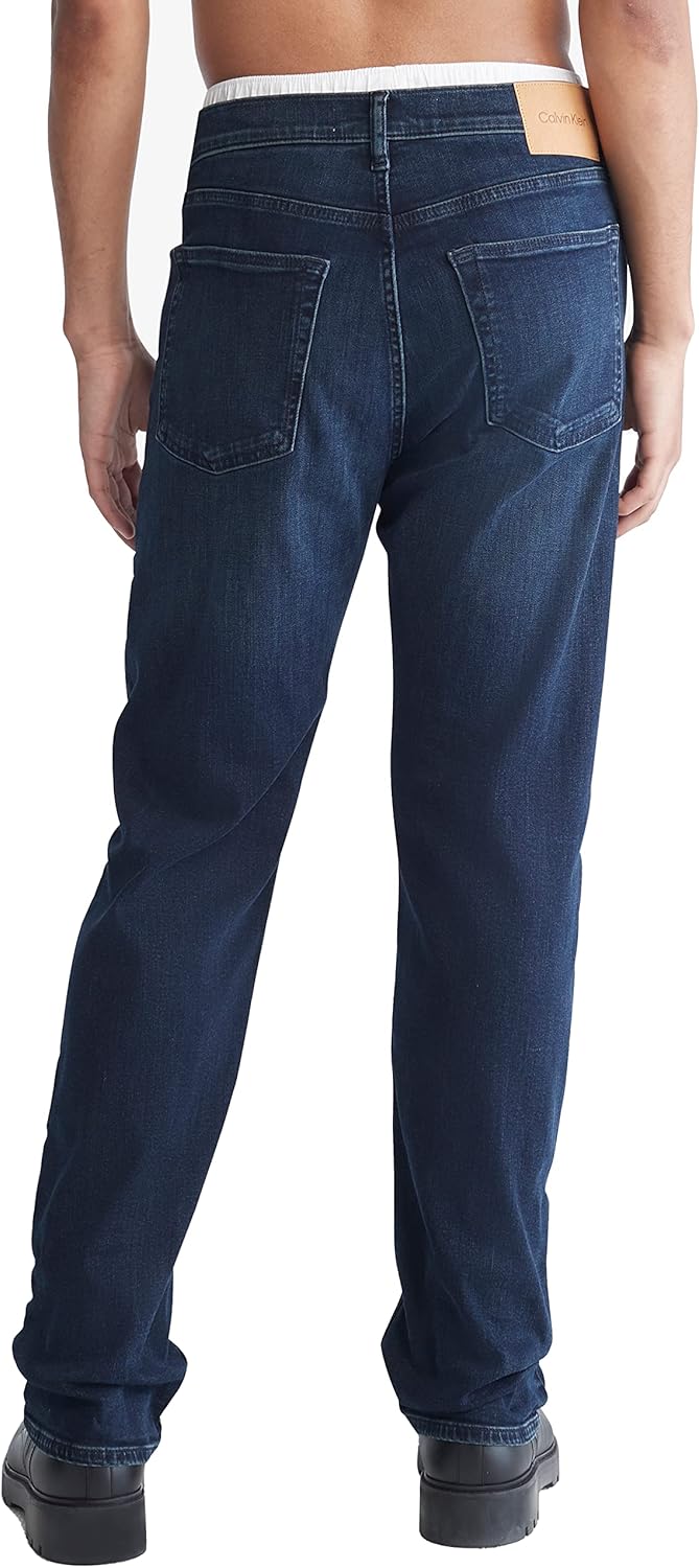 Calvin Klein Mens Straight Fit Jeans