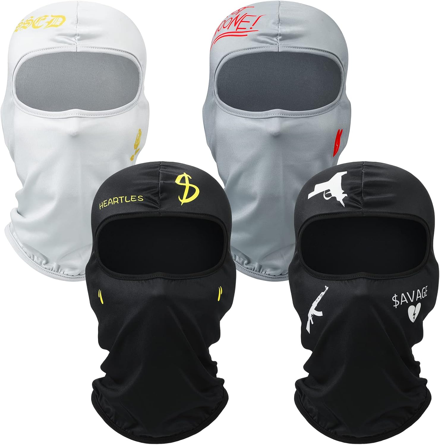 Wesiti 4-Piece Face Mask Set