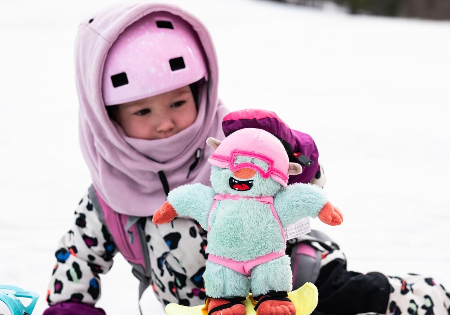 MDXONE Kids Balaclava Face Mask with Buttons - Windproof and Stylish Indigo