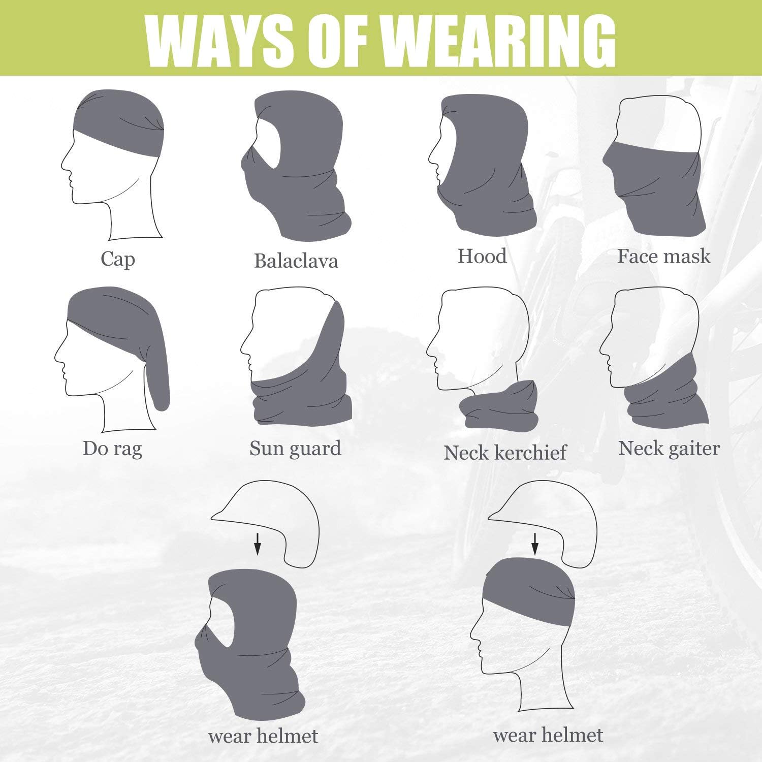 Adjustable Windproof Face Mask
