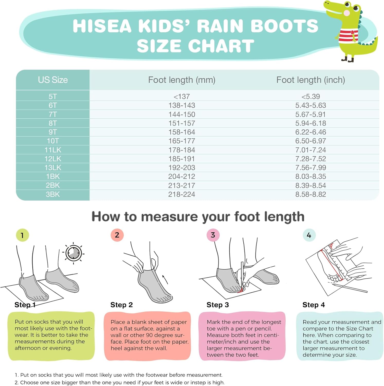 HISEA Kids Deck Boots