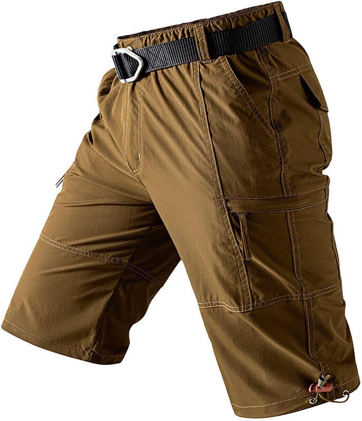 Expandable Waist Casual Shorts