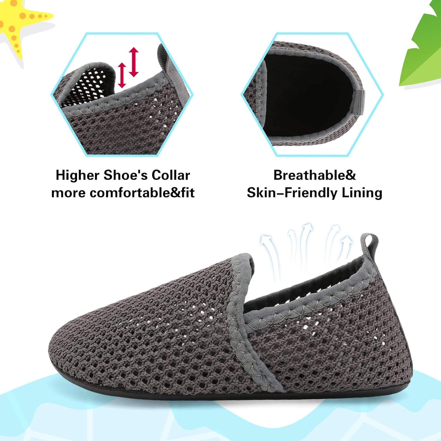 Centipede Demon Toddler Beach Water Shoes