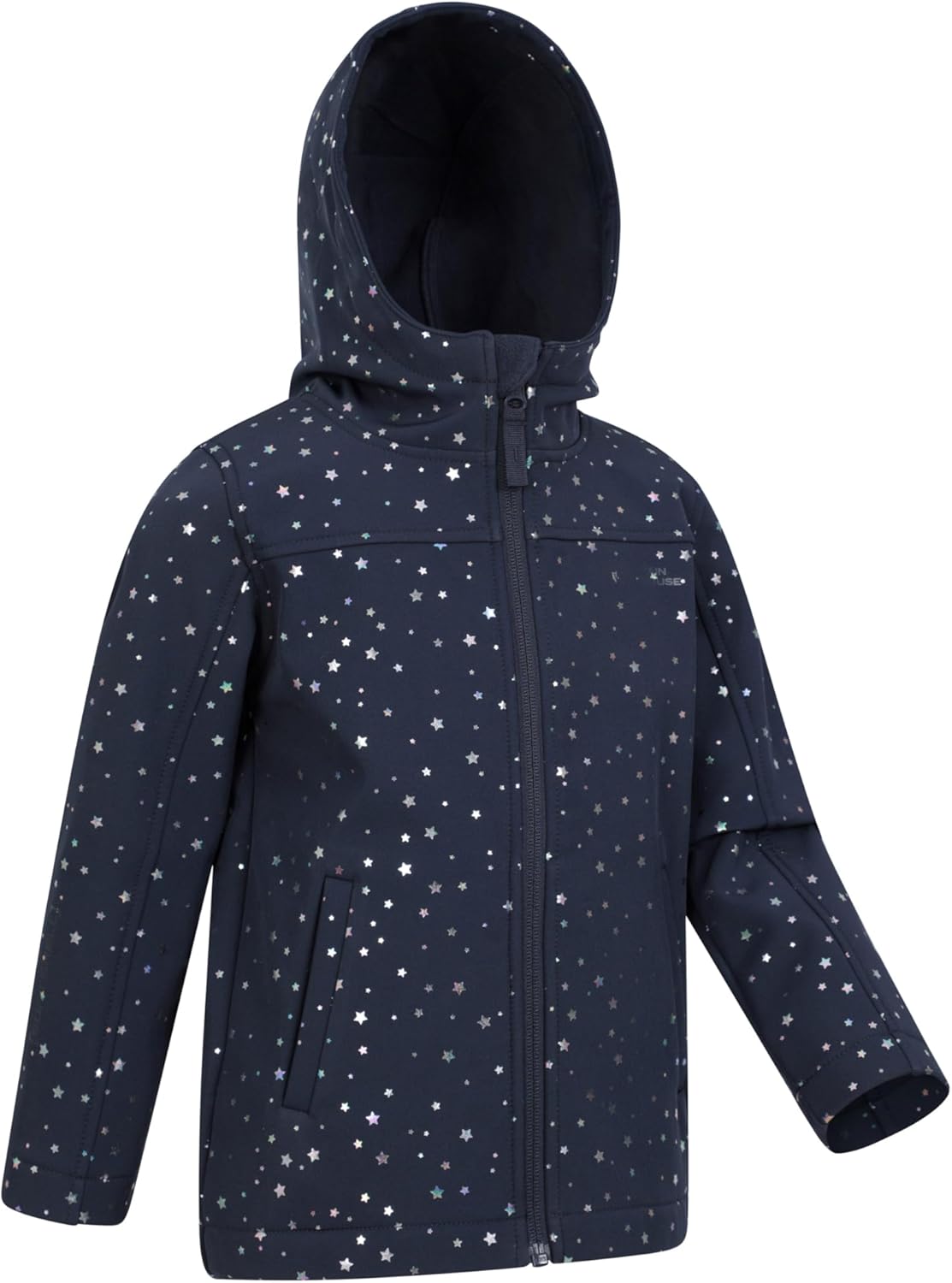 Mountain Warehouse Exodus Kids Softshell Jacket With Hood - Girls Boys Coat