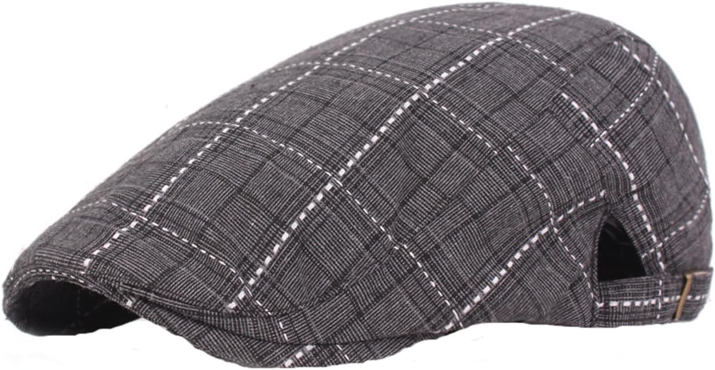 Adjustable Cotton Flat Hat Cabbie Gatsby Irish Newsboy Hat