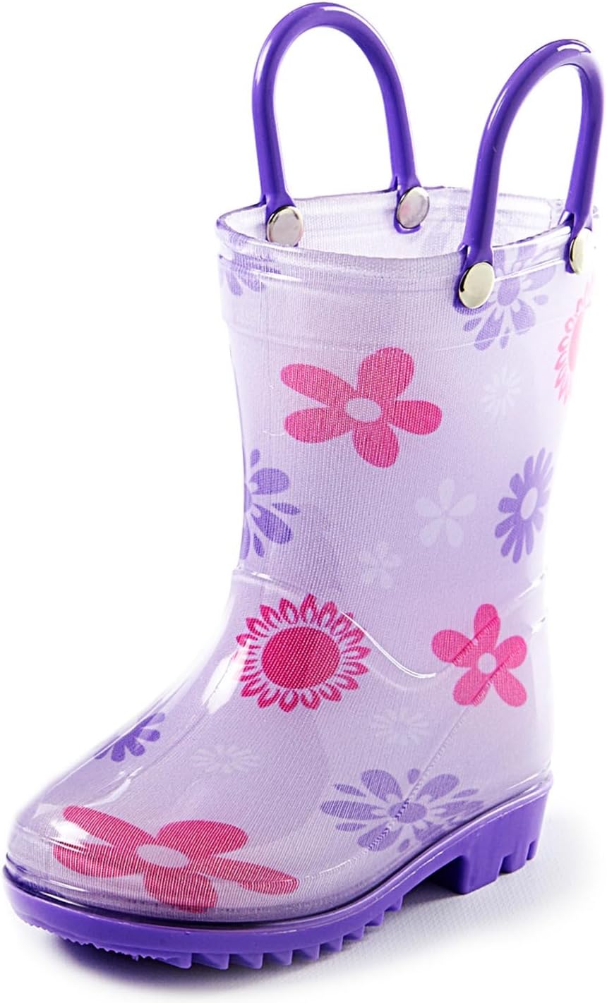 Puddle Play Toddler Rain Boots Fun in the Rain