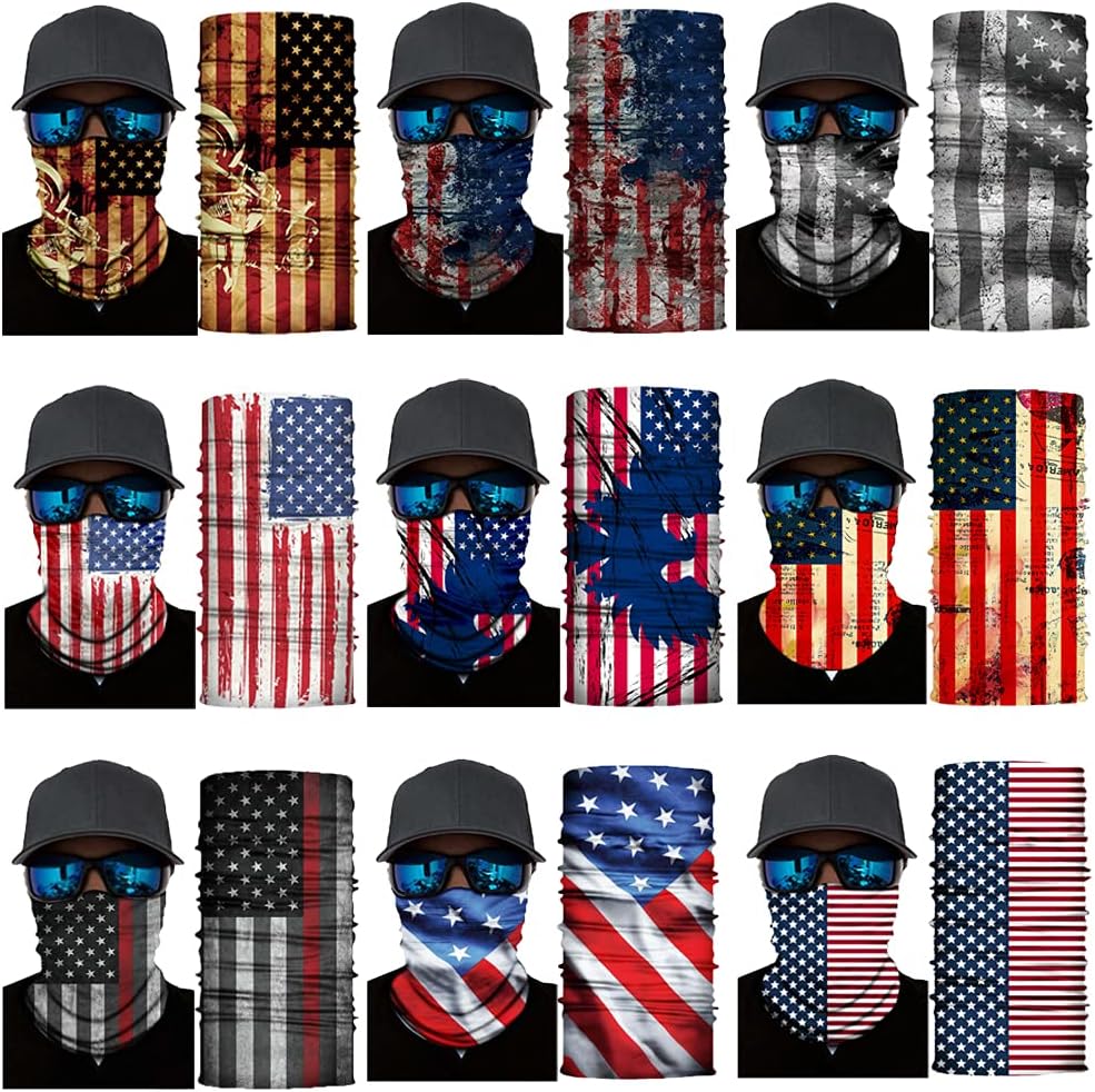 Stylish UV Protection Neck Gaiter Mask for Men - Stretchable Face Shield